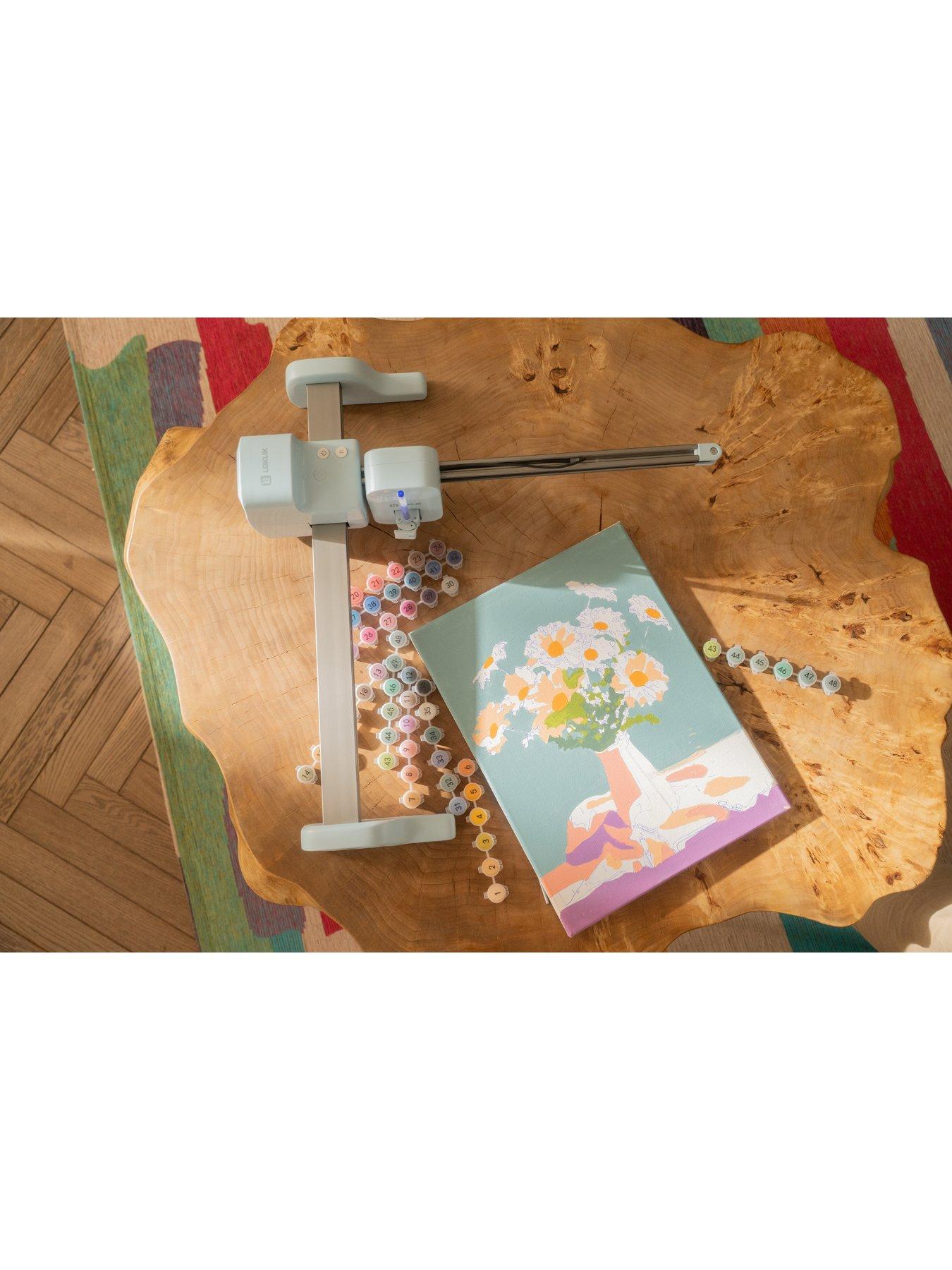  image of loklik-ipaint-bubble-blue-ai-powered-paint-by-numbers