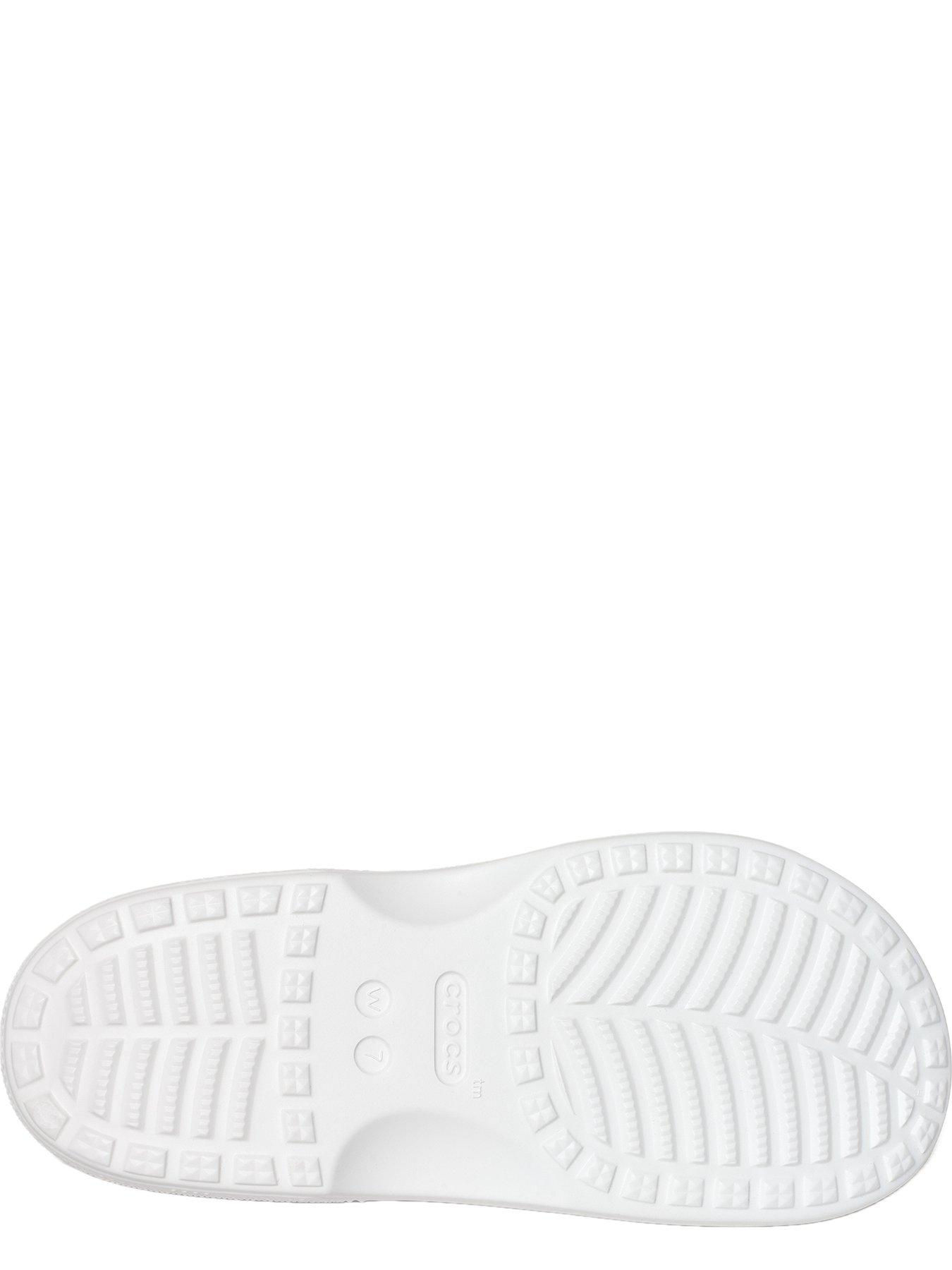  image of crocs-classic-buckle-sandal-white