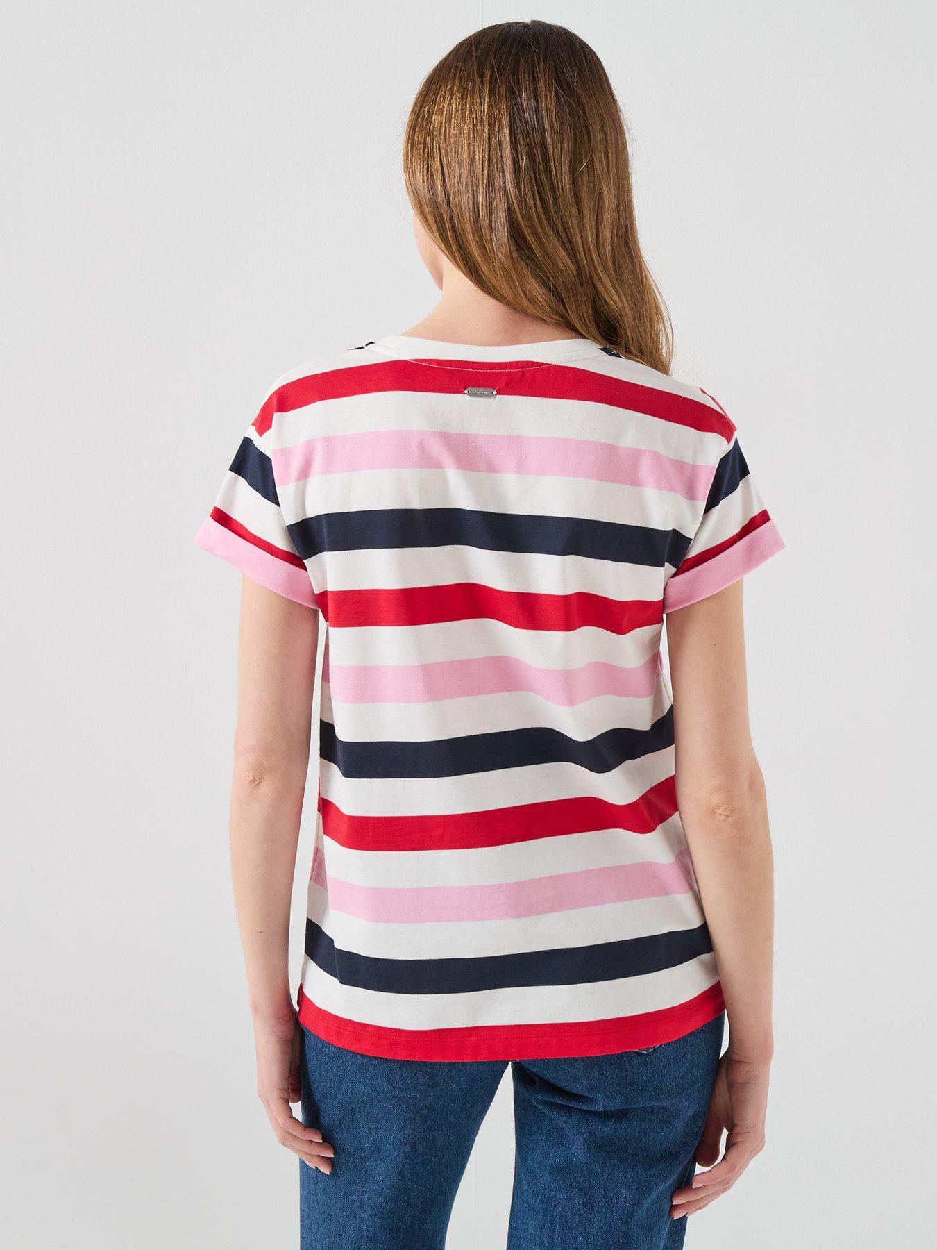  image of barbour-lyndale-top-red