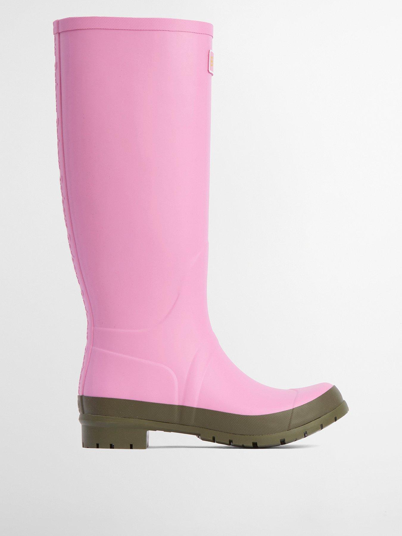 Barbour Abbey Tall Welly - Pink