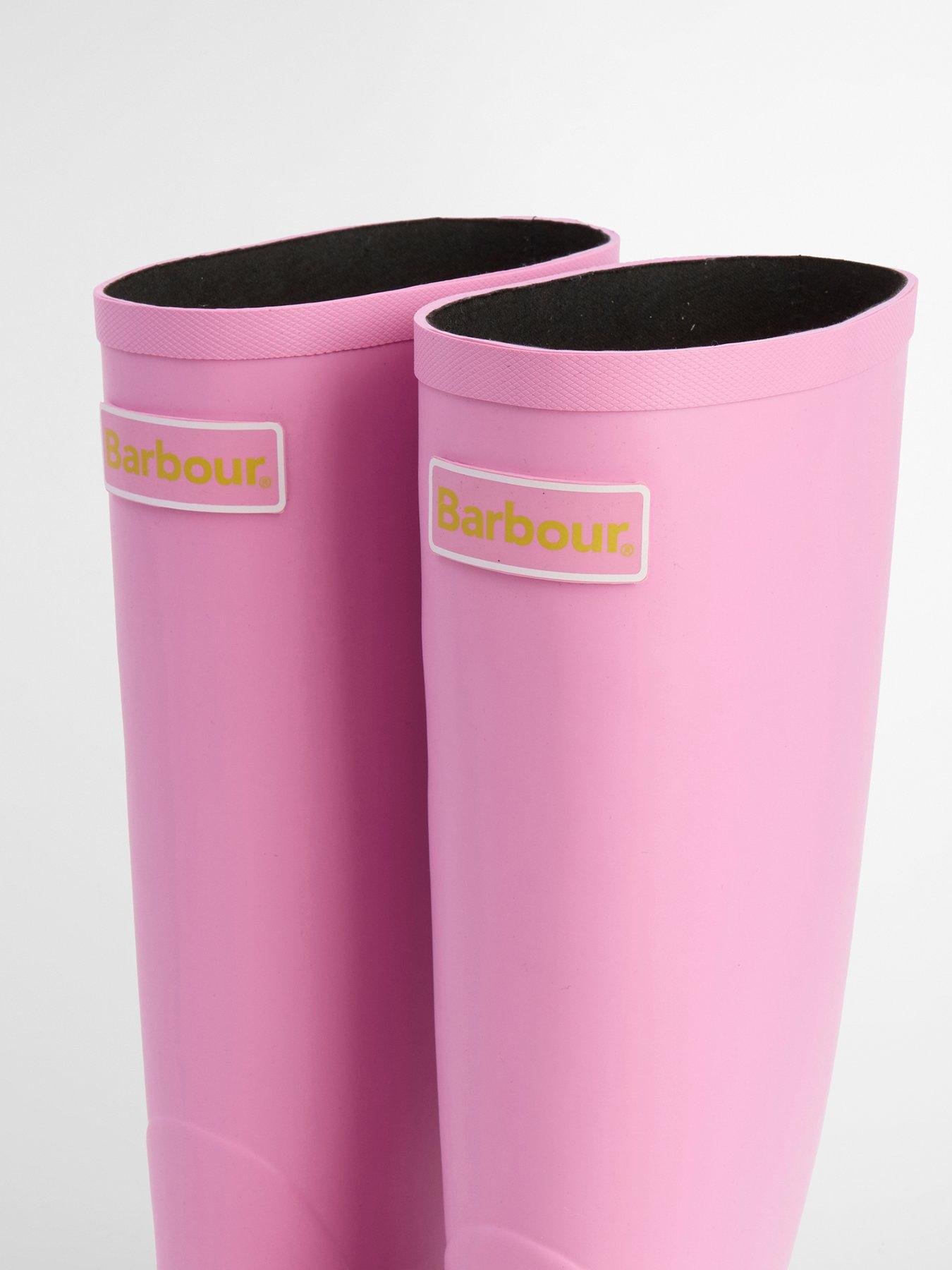  image of barbour-abbey-tall-welly-pink