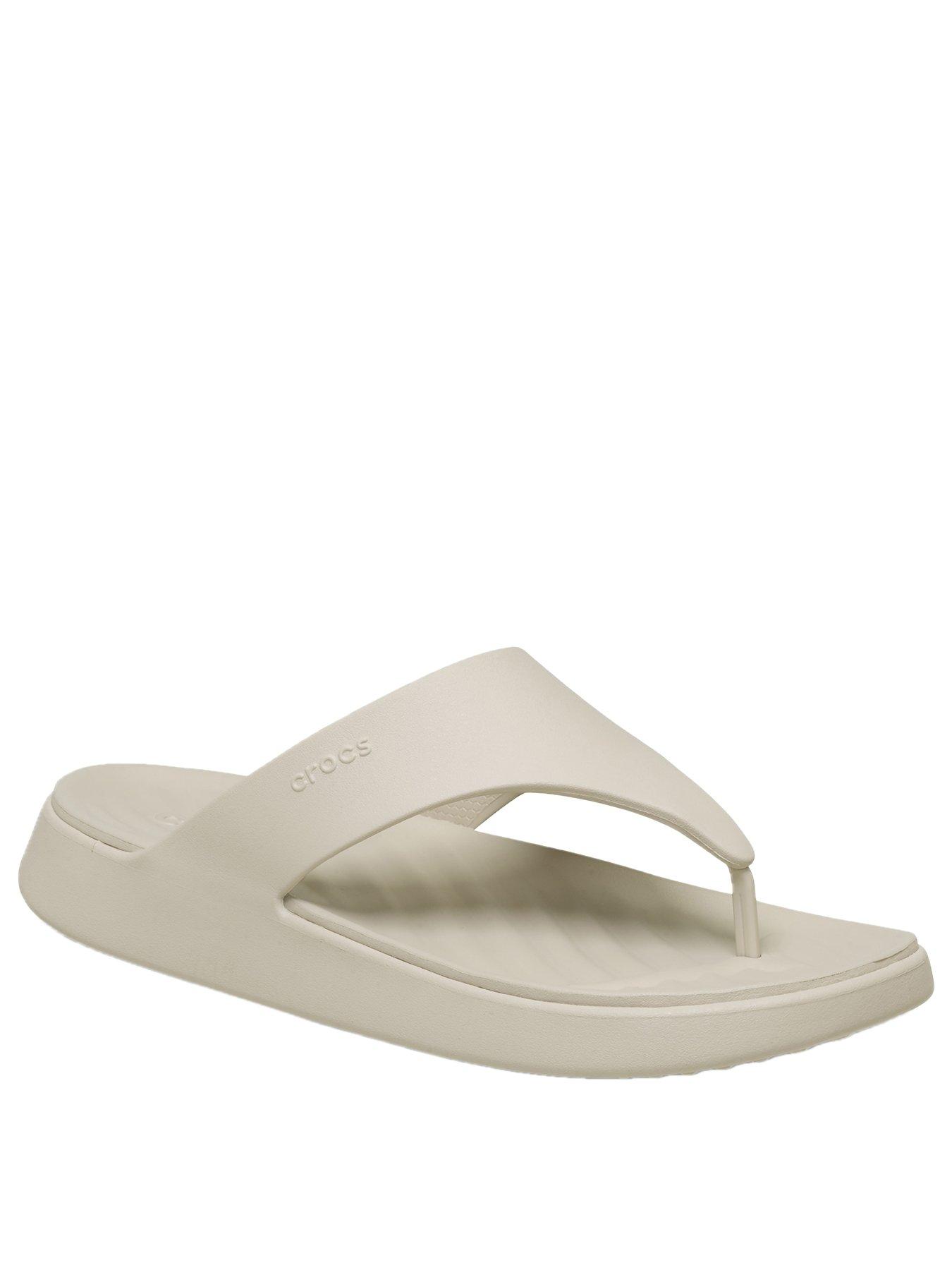 Image 2 of 6 of Crocs Getaway Triangle Flip Flop - Frappe