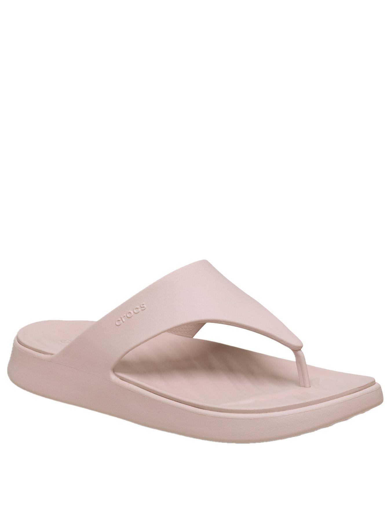 Image 2 of 6 of Crocs Getaway Triangle Flip Flop - Quartz