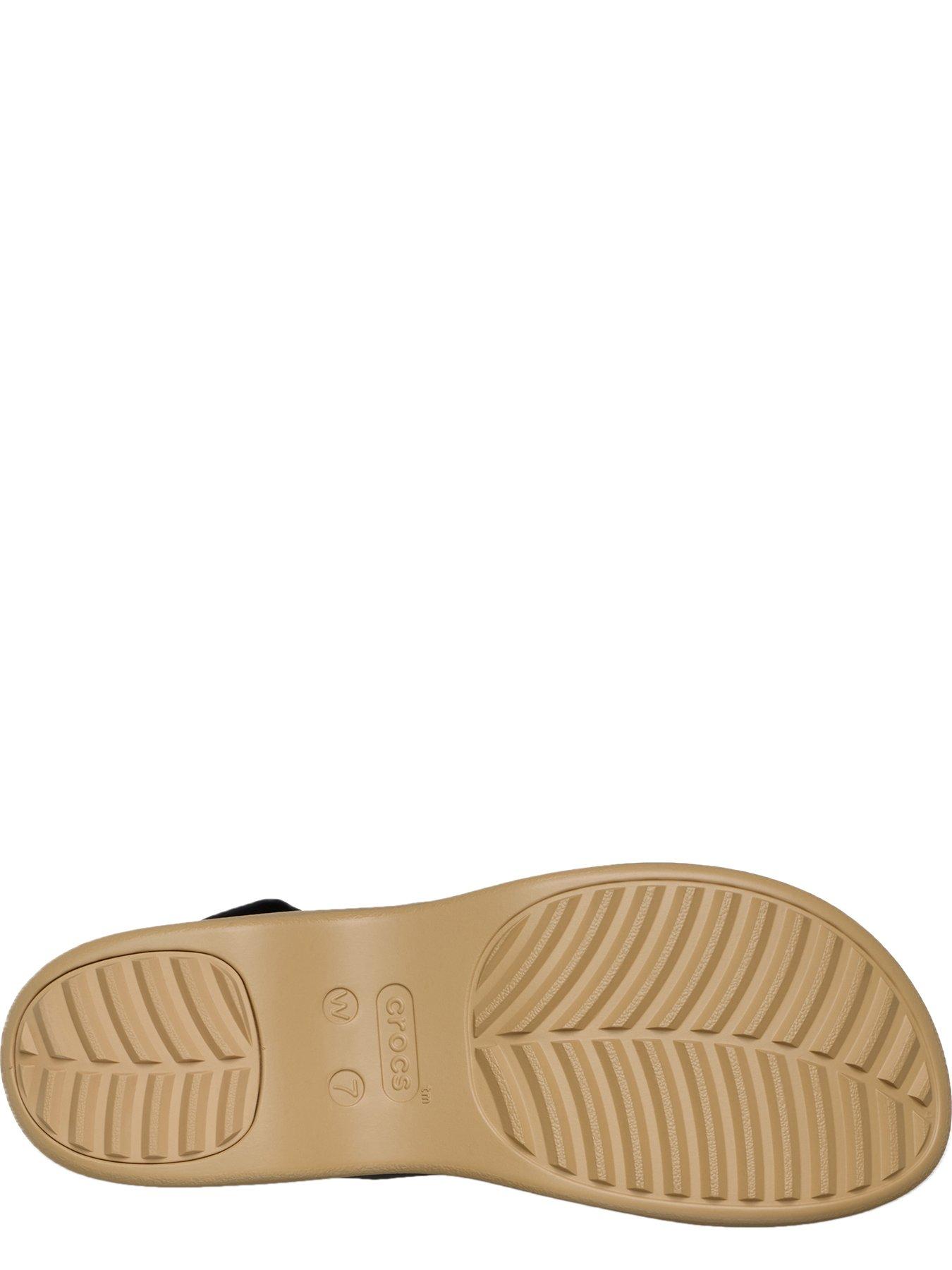  image of crocs-brooklyn-sky-sandal-cashewblack