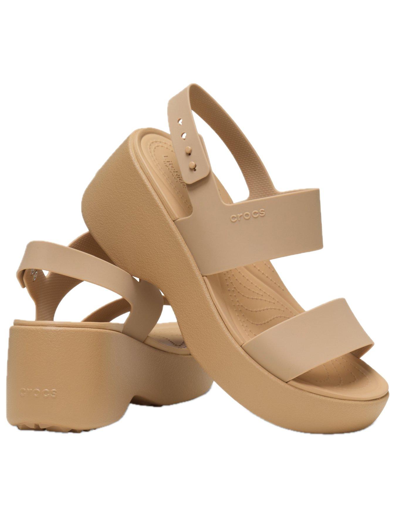 Image 6 of 6 of Crocs Brooklyn Sky Sandal - Cashew
