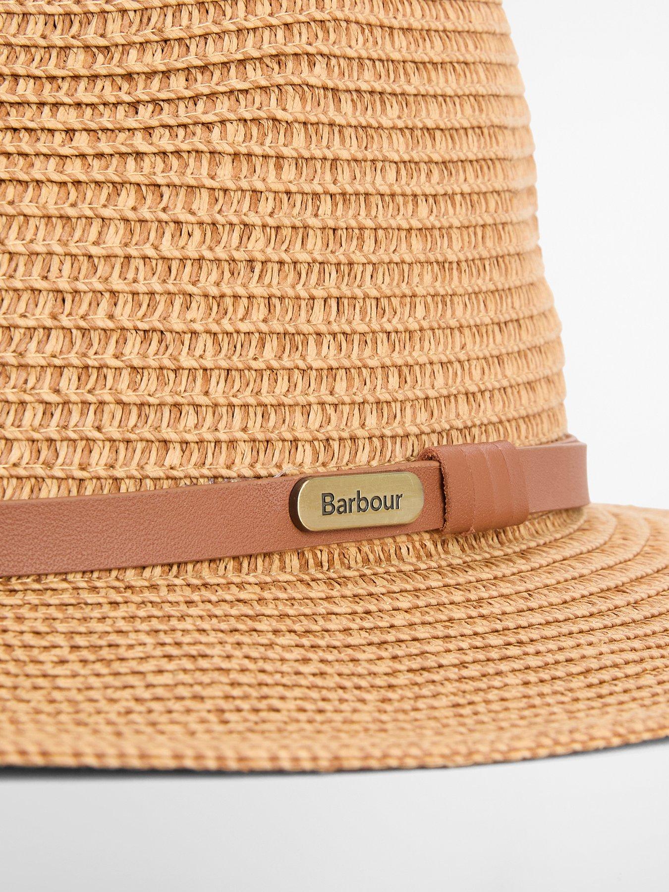 Image 2 of 2 of Barbour Evelyn Braid Trilby Hat - Tan
