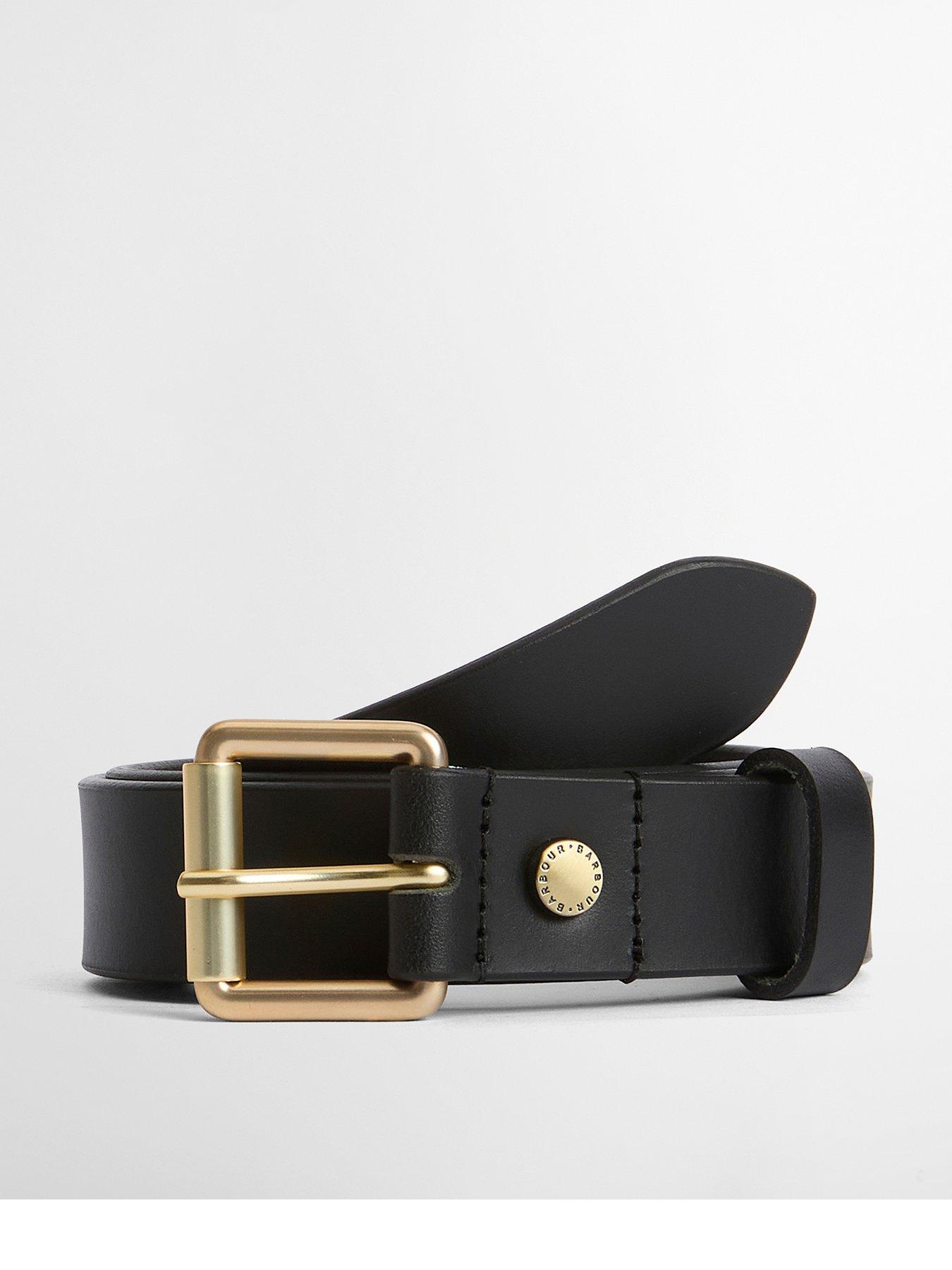 Barbour Maia Leather Belt - Black