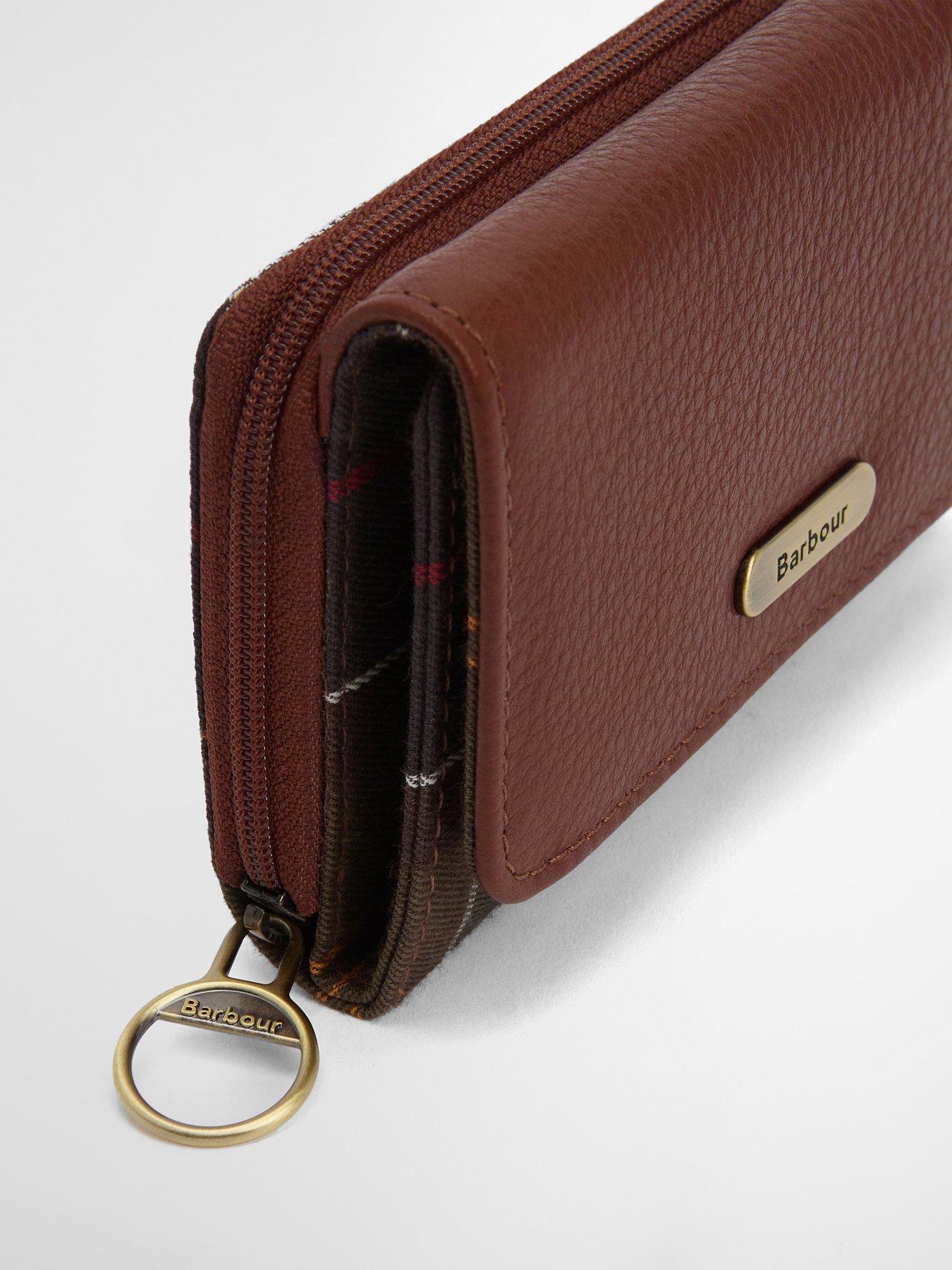 Image 2 of 4 of Barbour Rosa Leather French Purse