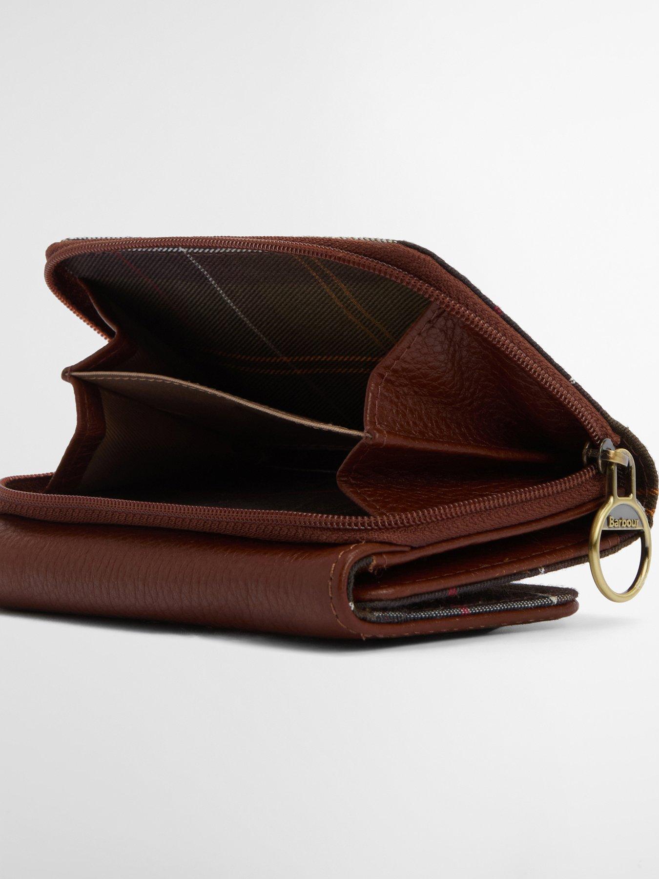 Image 4 of 4 of Barbour Rosa Leather French Purse
