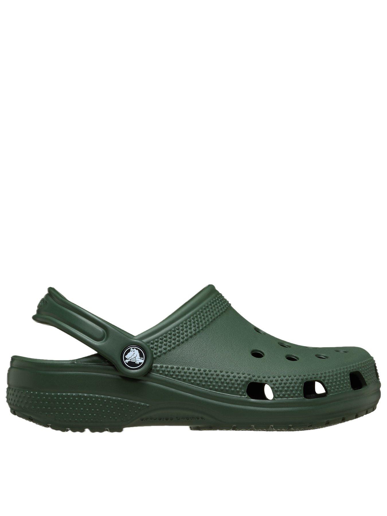 crocs-classic-clogs-field-green
