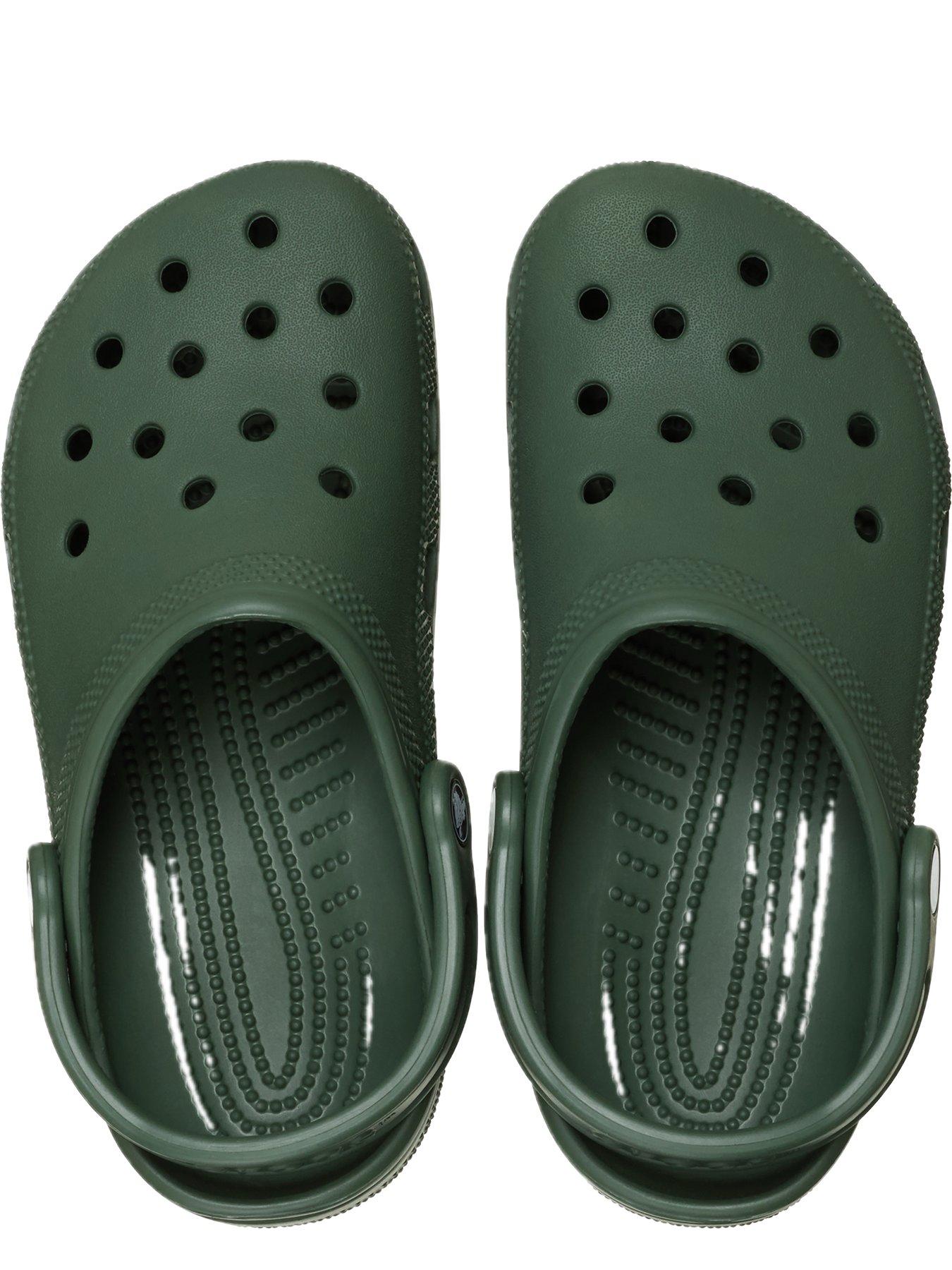Image 3 of 5 of Crocs Classic Clogs - Field Green