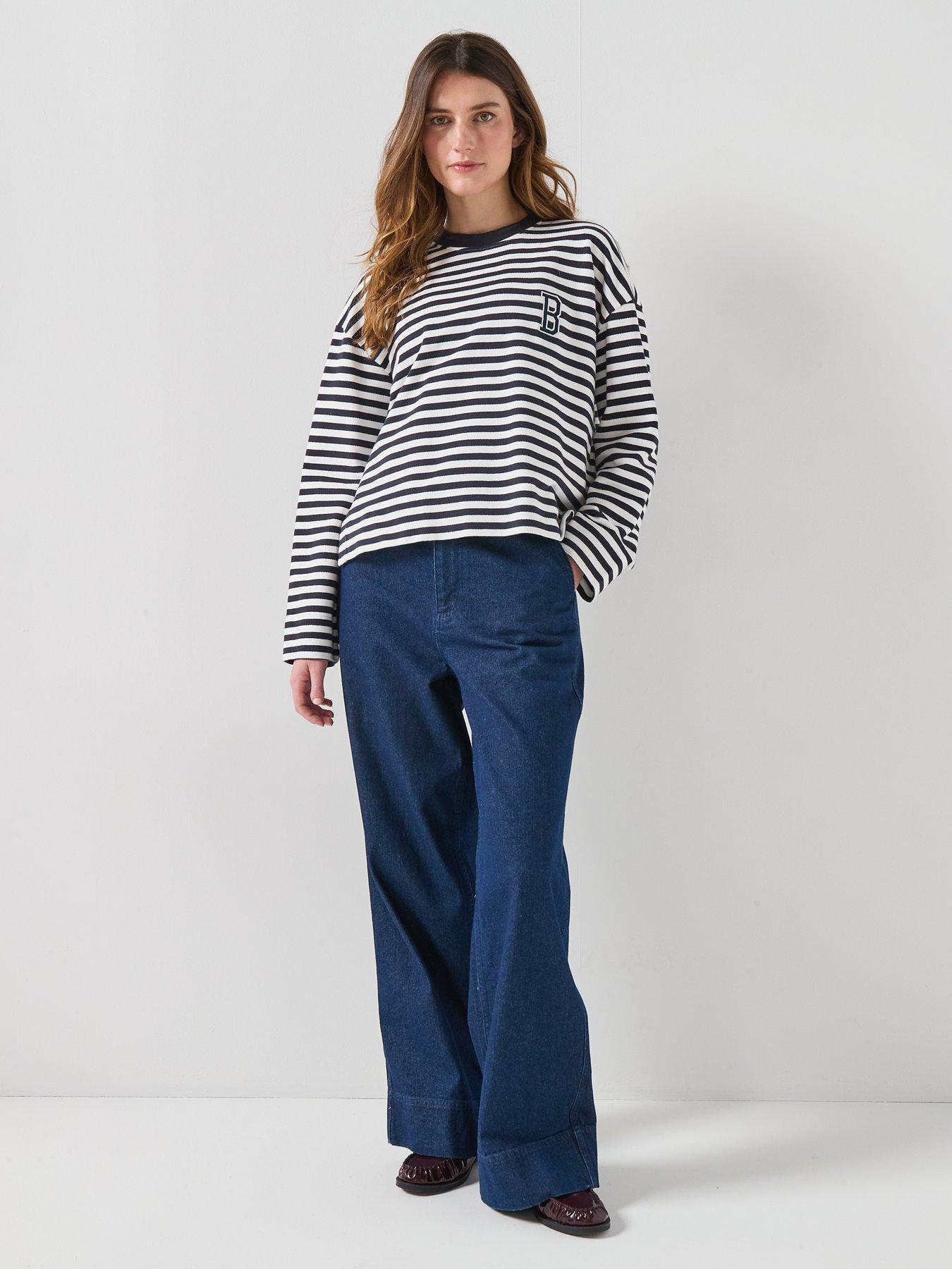  image of barbour-gabby-sweatshirt-navy