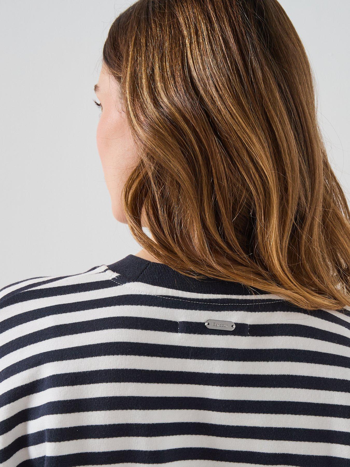 image of barbour-gabby-sweatshirt-navy