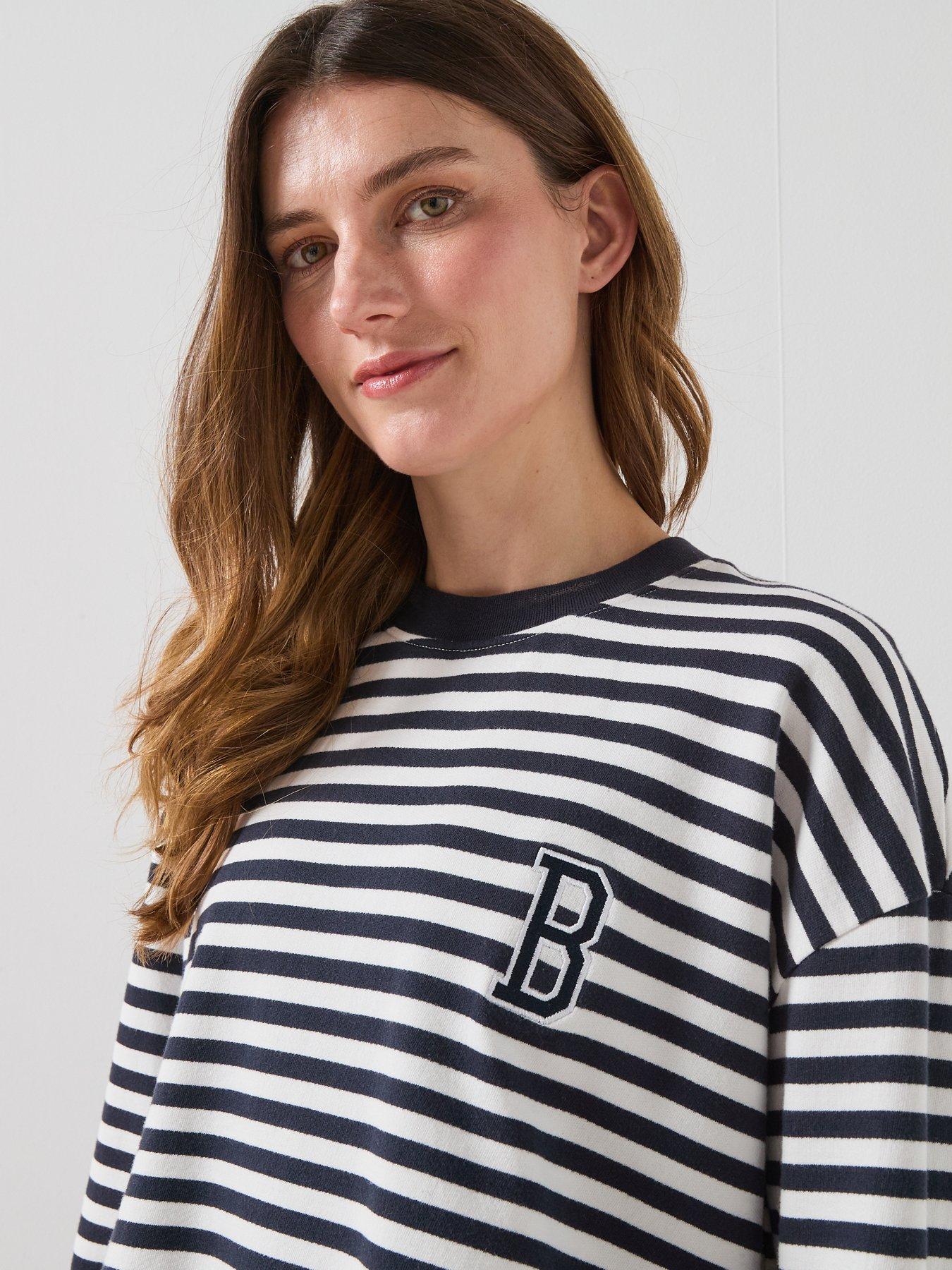  image of barbour-gabby-sweatshirt-navy