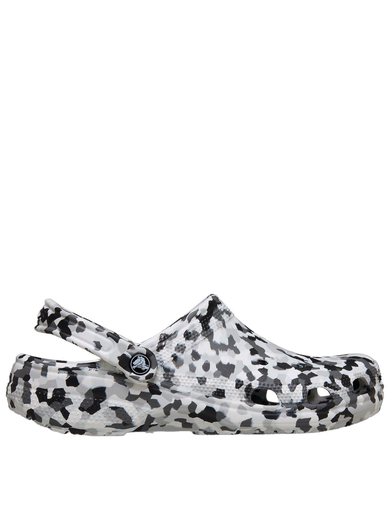 Crocs Classic Confetti Clog - Black/White