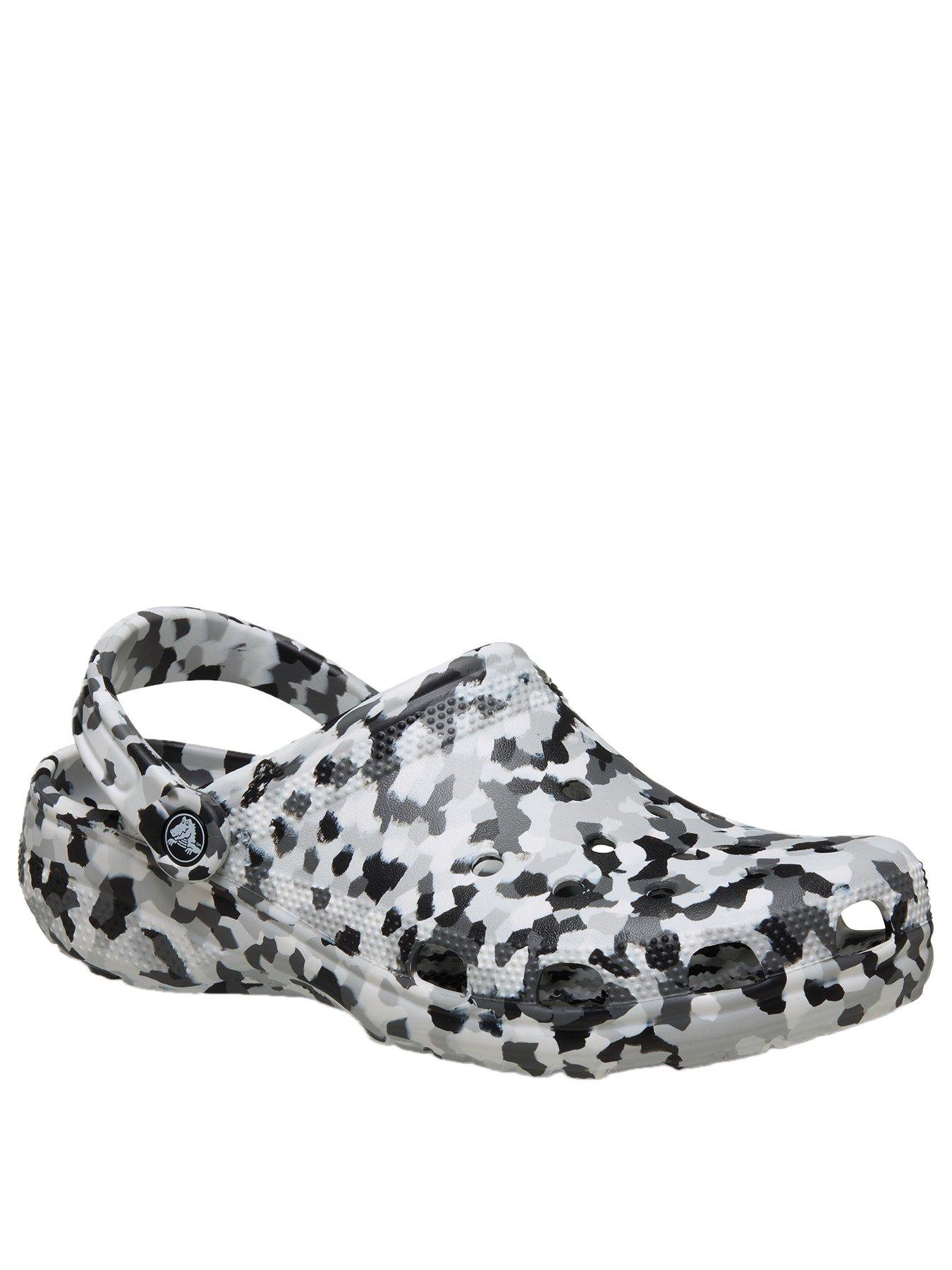 Image 2 of 6 of Crocs Classic Confetti Clog - Black/White