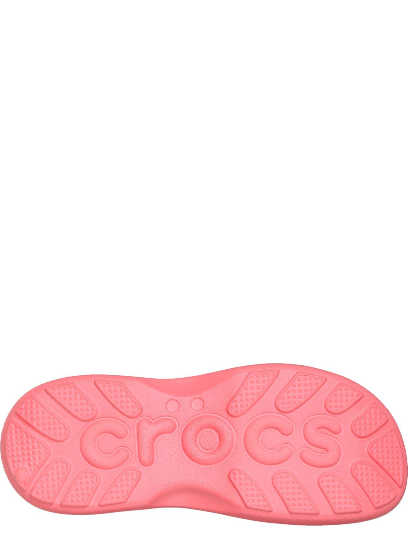  image of crocs-soho-frosted-y-strap-sandals-guava