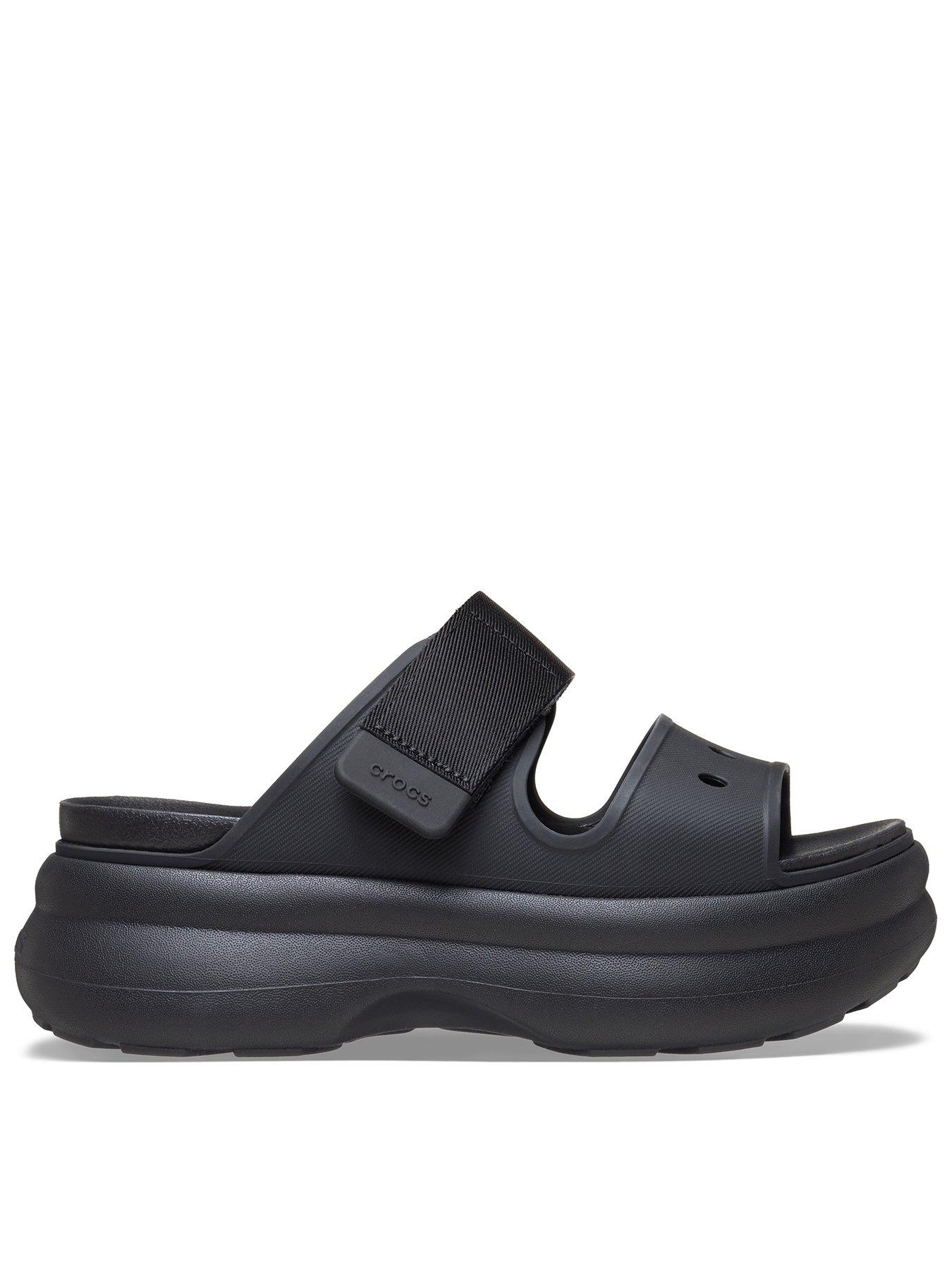 Image 1 of 6 of Crocs Soho Two Strap Sandal - Black