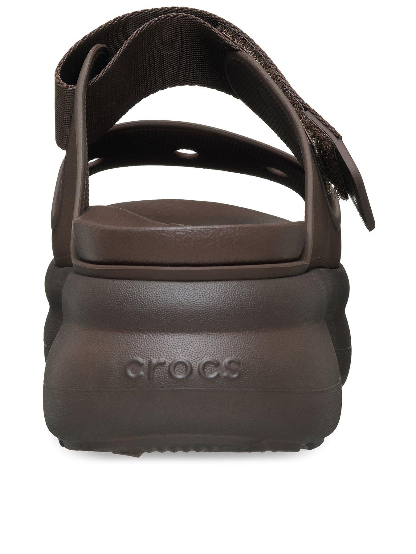 image of crocs-soho-two-strap-sandal-coffee