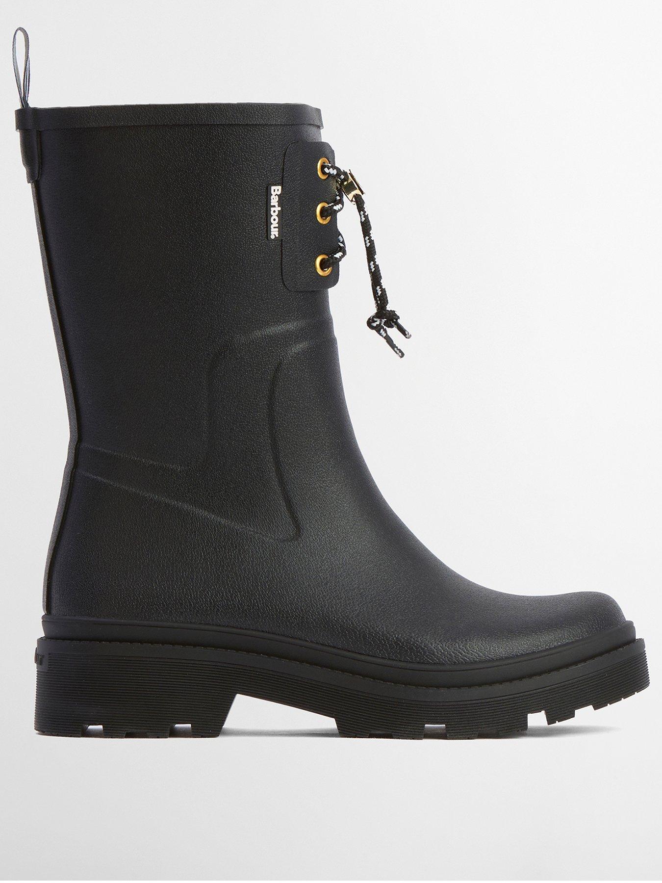 Image 1 of 3 of Barbour Devlin Mid Welly - Black