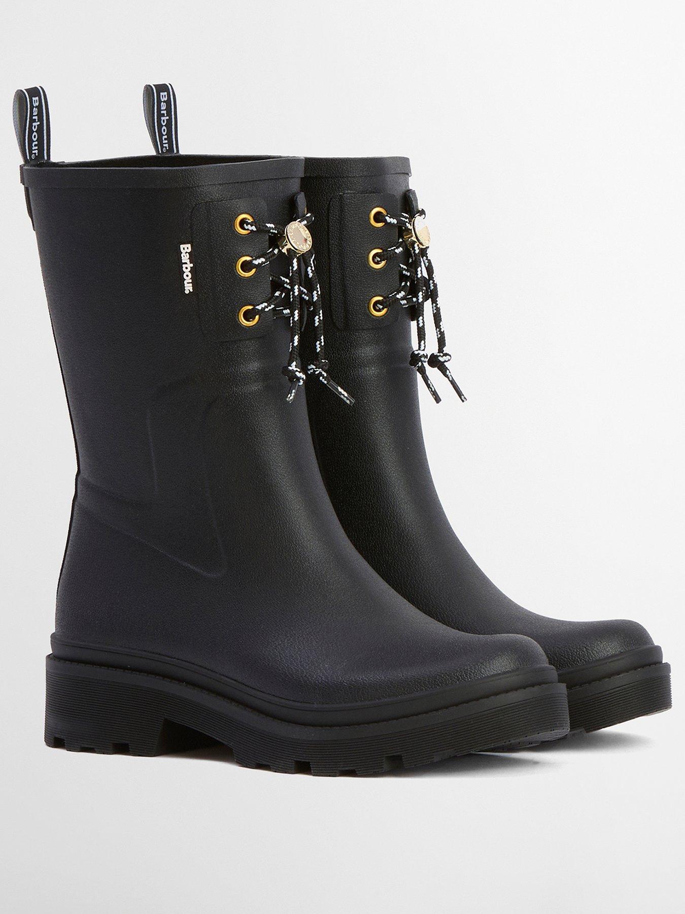 Image 2 of 3 of Barbour Devlin Mid Welly - Black