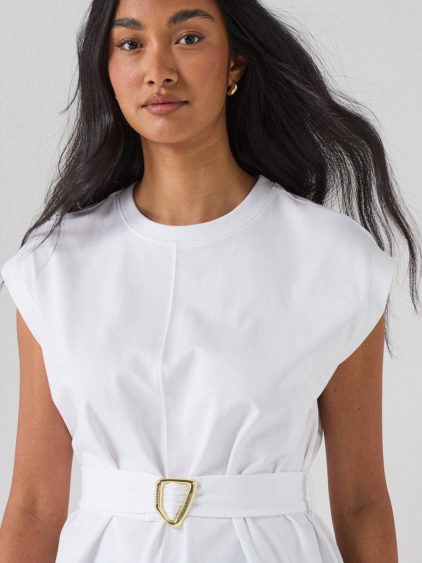 Image 4 of 6 of Barbour International Alexis Top - White