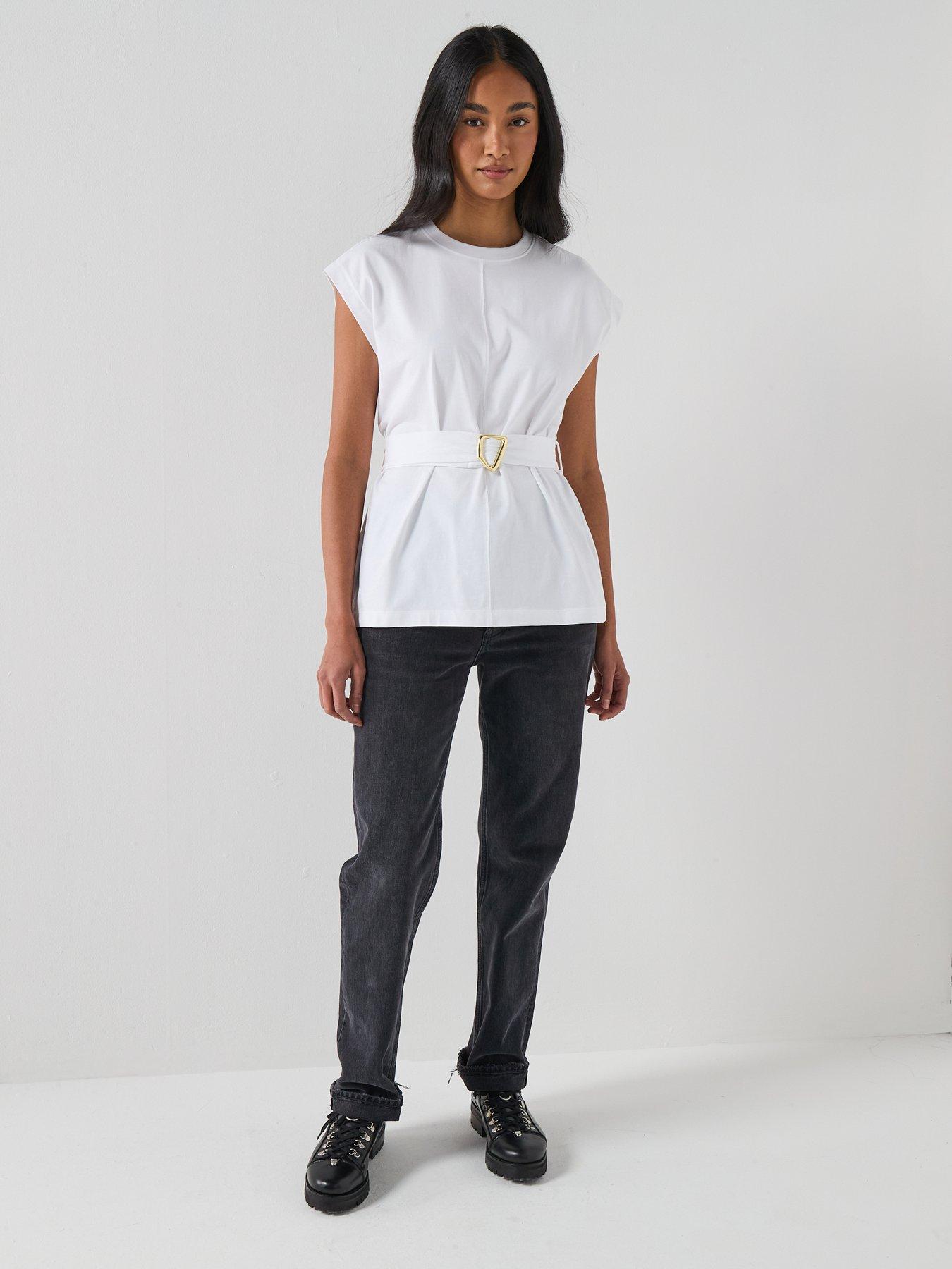 Image 5 of 6 of Barbour International Alexis Top - White