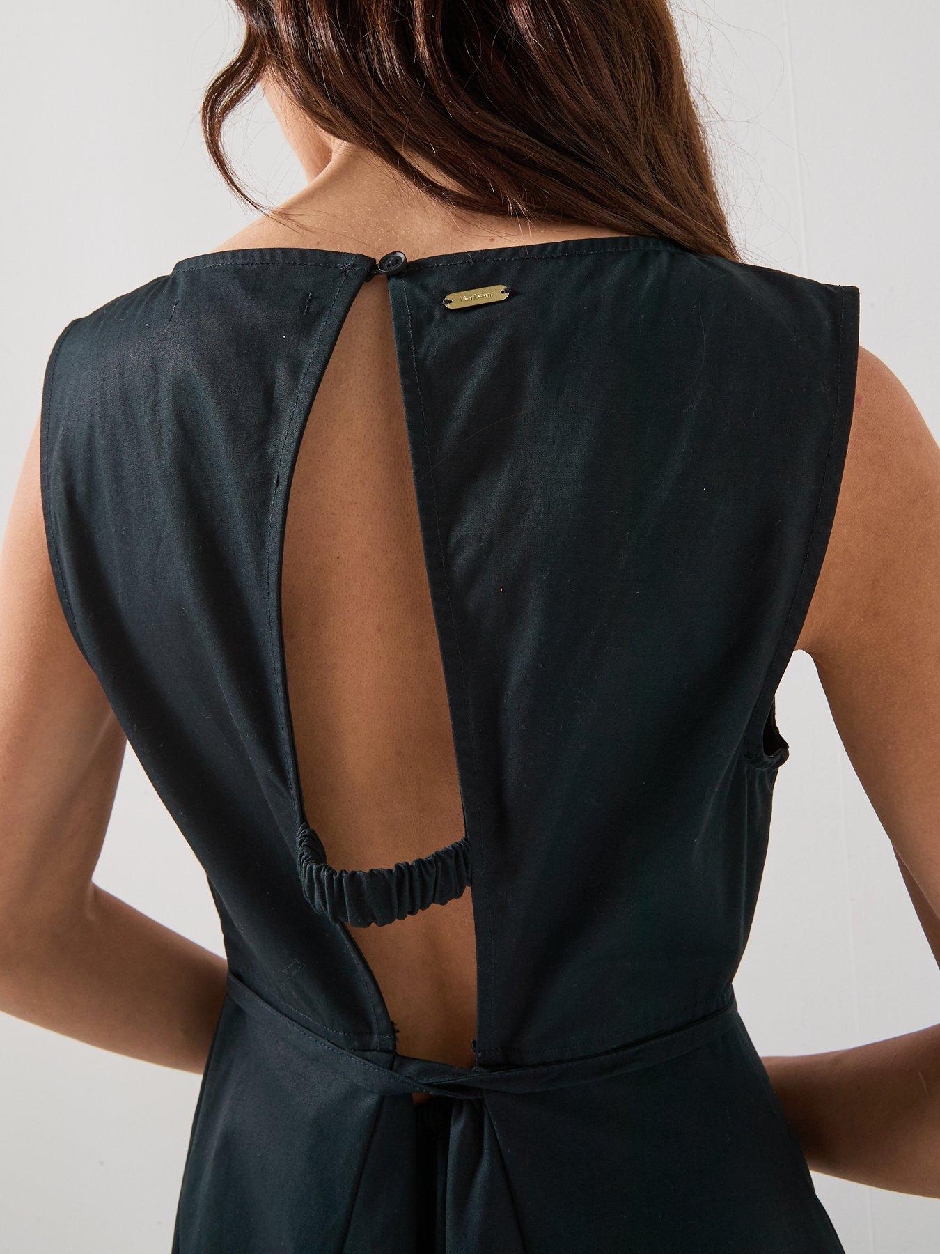 Image 6 of 6 of Barbour Liza Maxi Dress - Black