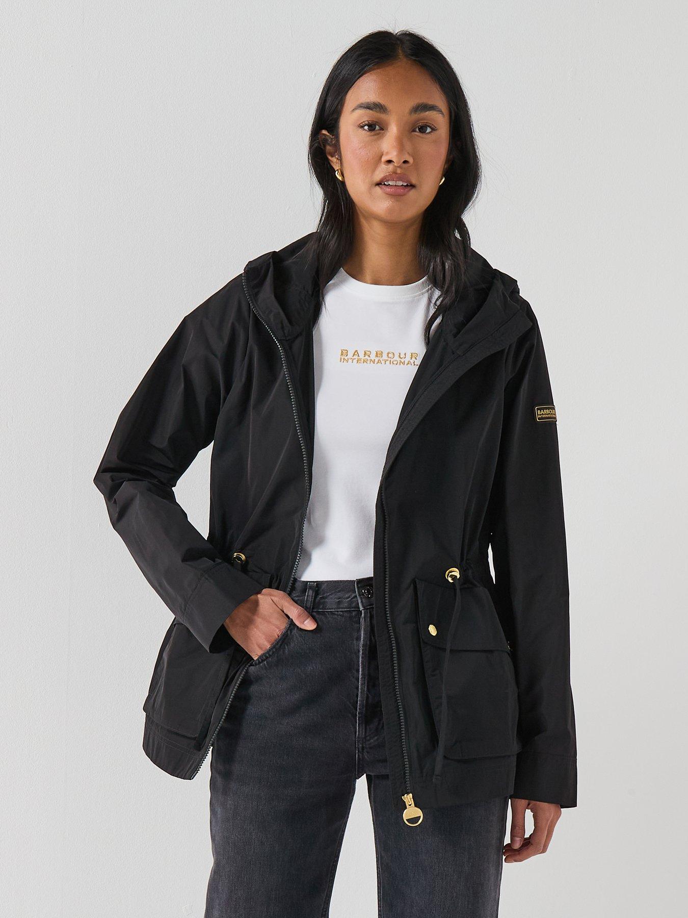  image of barbour-international-piper-showerproof-jacket-black