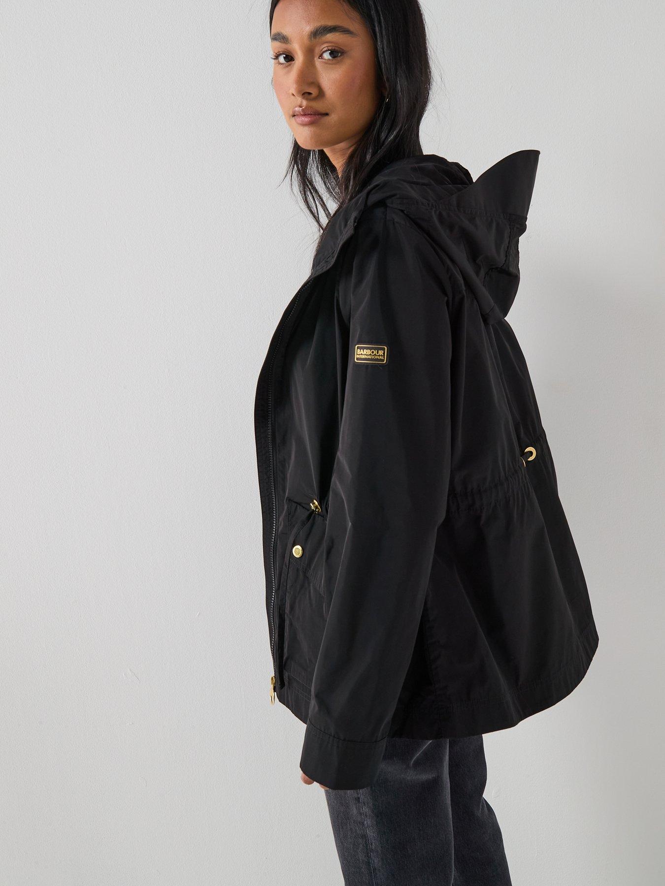 Image 2 of 6 of Barbour International Piper Showerproof Jacket - Black
