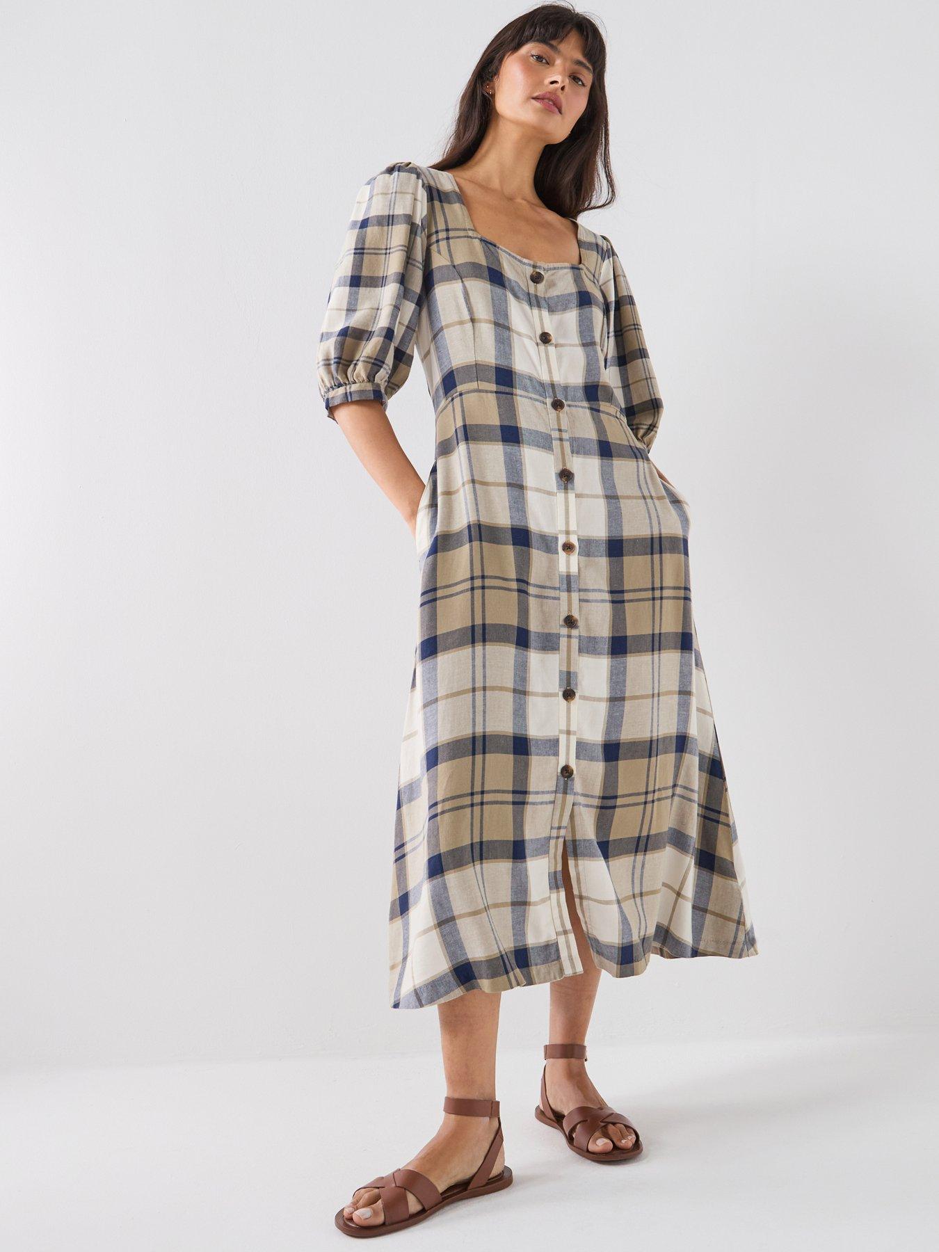 Barbour Ballina Midi Dress - Navy