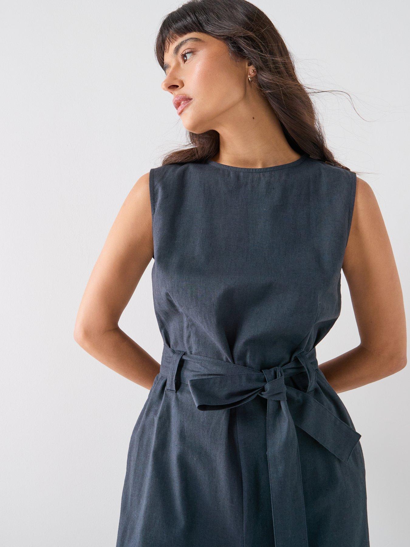  image of barbour-gabby-jumpsuit-navy