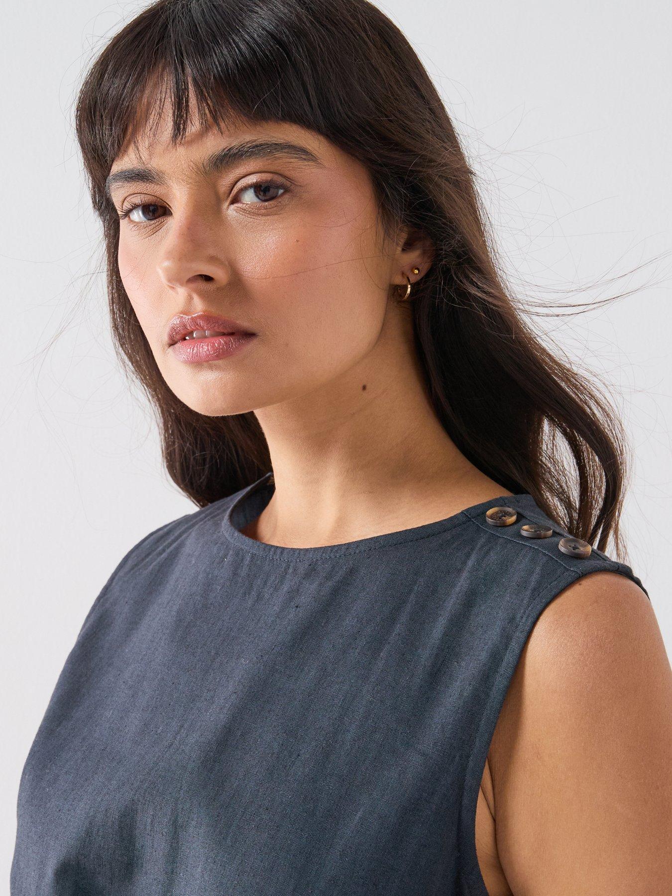  image of barbour-gabby-jumpsuit-navy