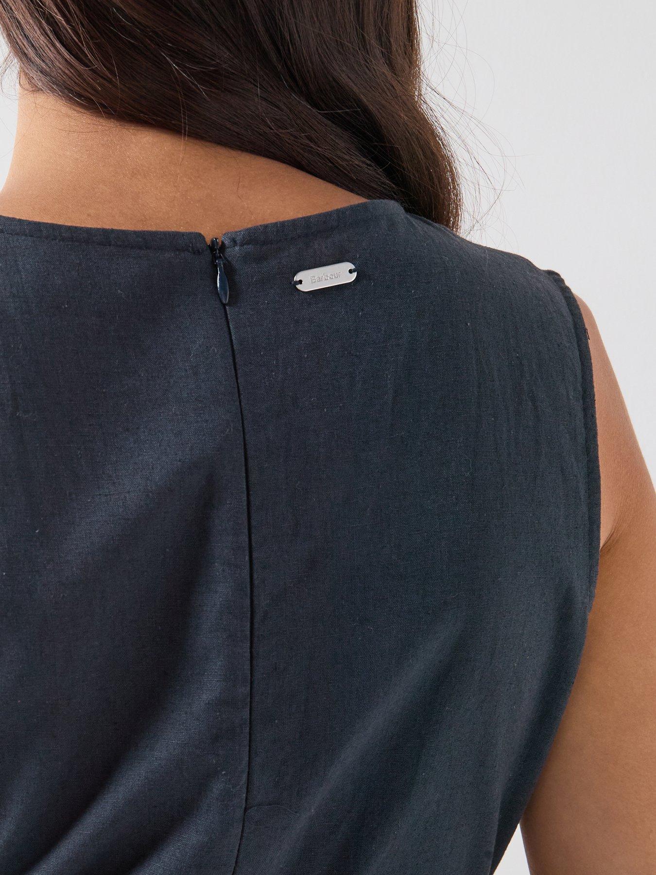  image of barbour-gabby-jumpsuit-navy
