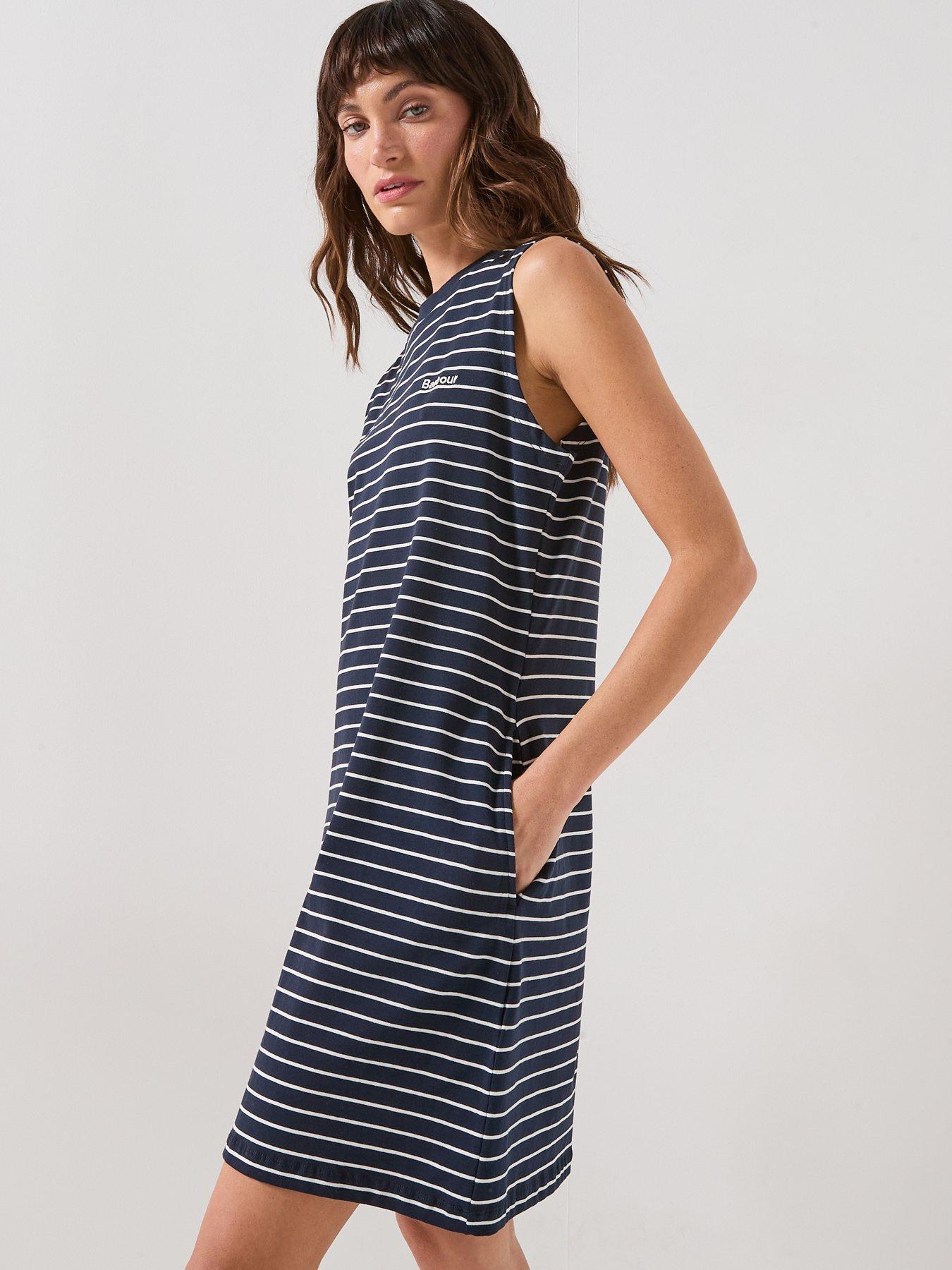 Barbour Hartland Mini Dress - Navy