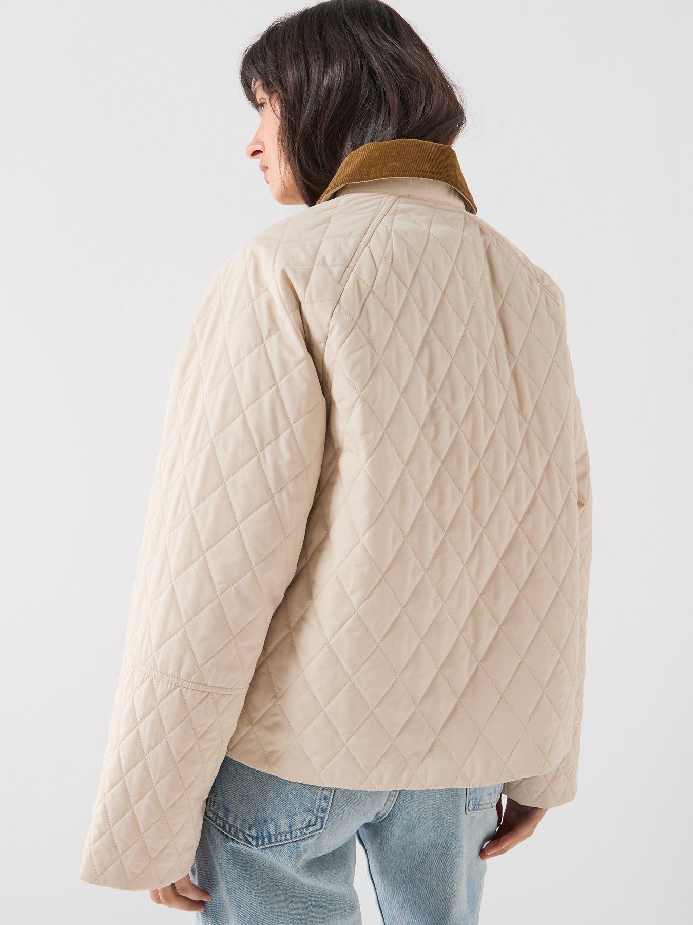  image of barbour-kirkby-quilted-jacket-cream