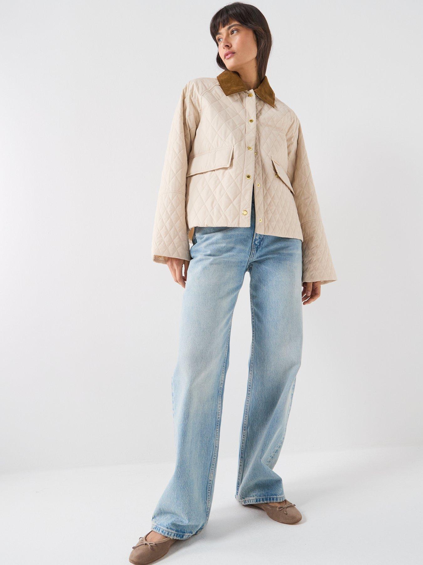 image of barbour-kirkby-quilted-jacket-cream