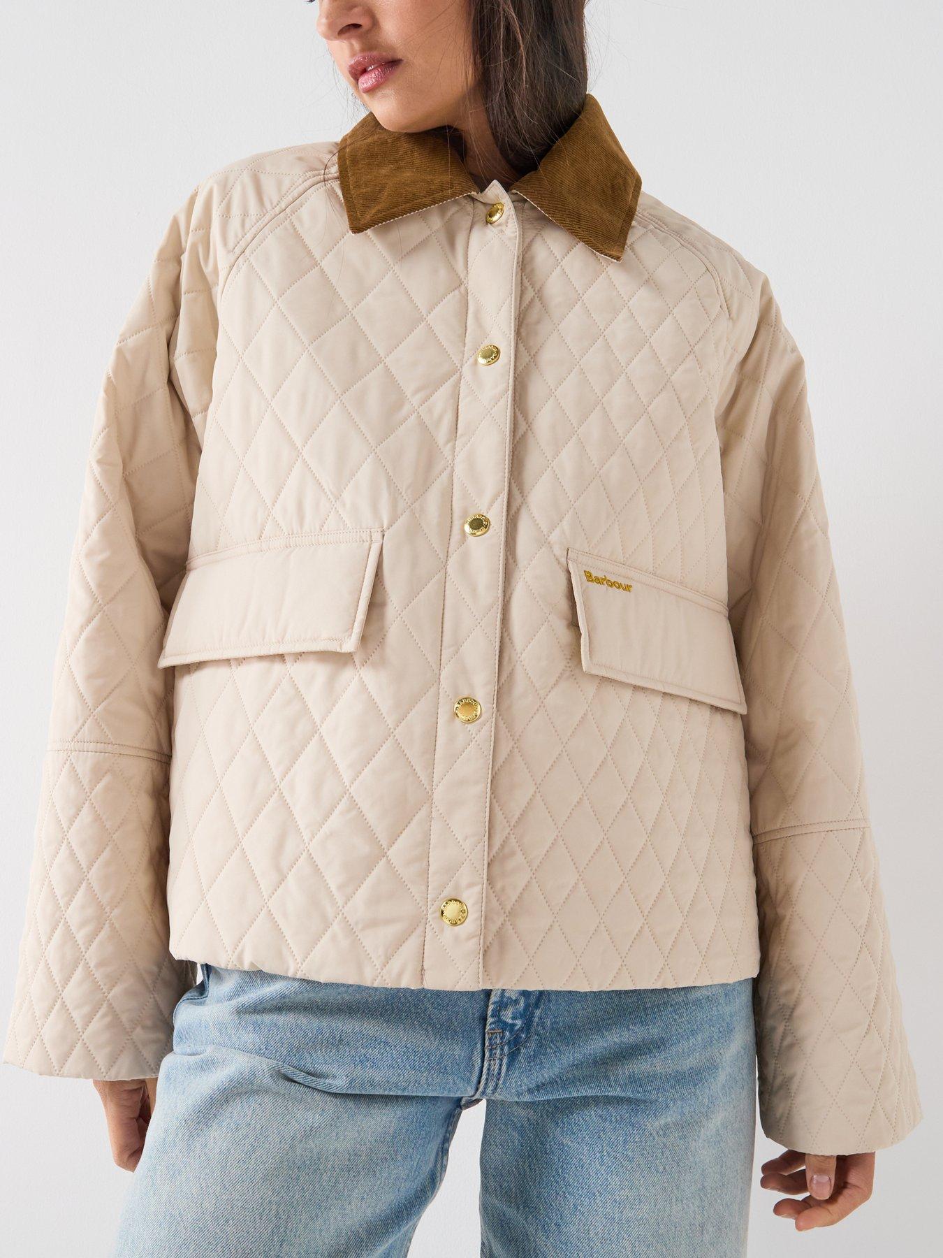  image of barbour-kirkby-quilted-jacket-cream