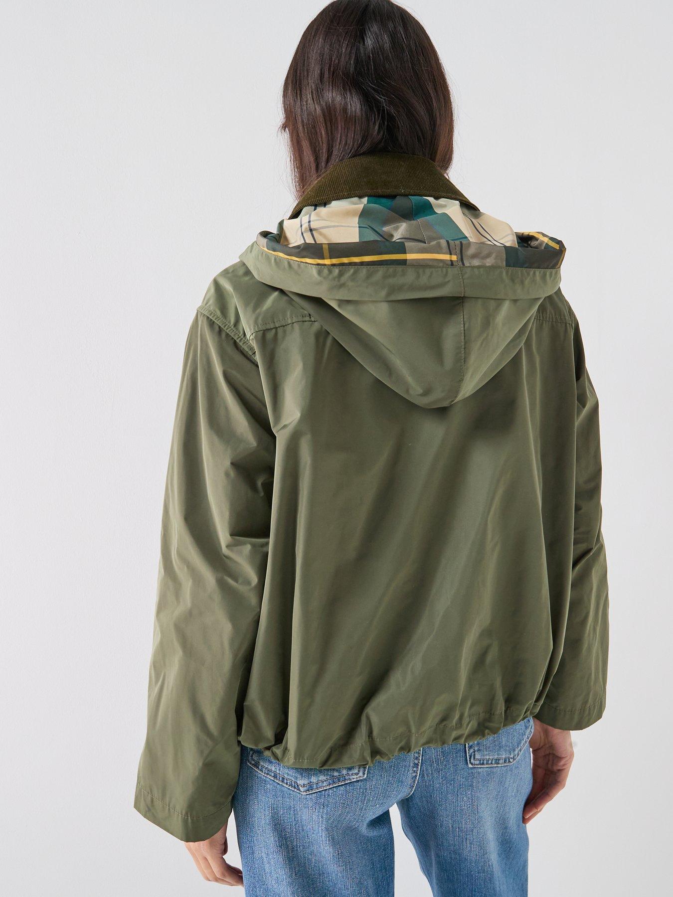  image of barbour-weaver-showerproof-jacket-green