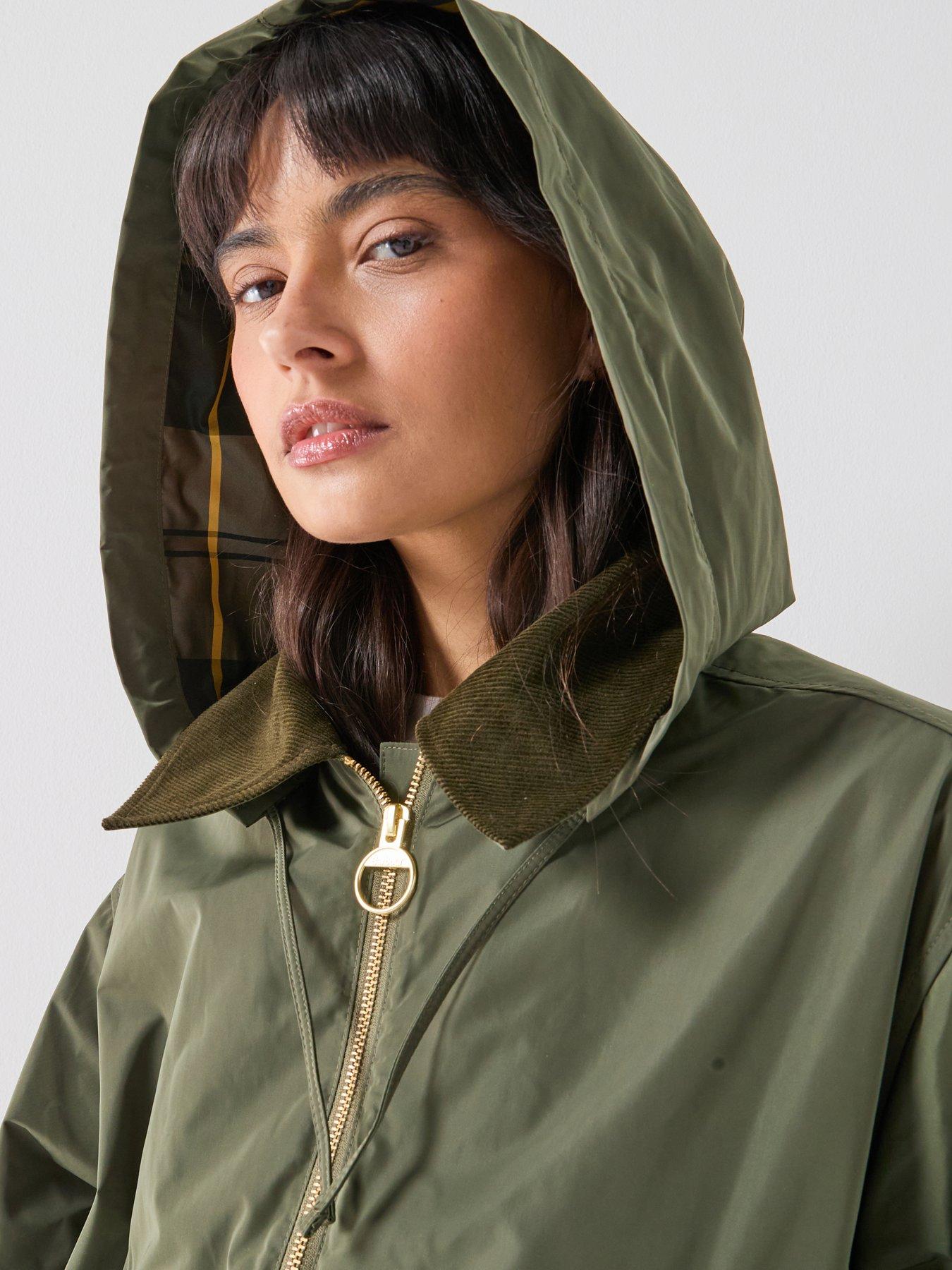  image of barbour-weaver-showerproof-jacket-green