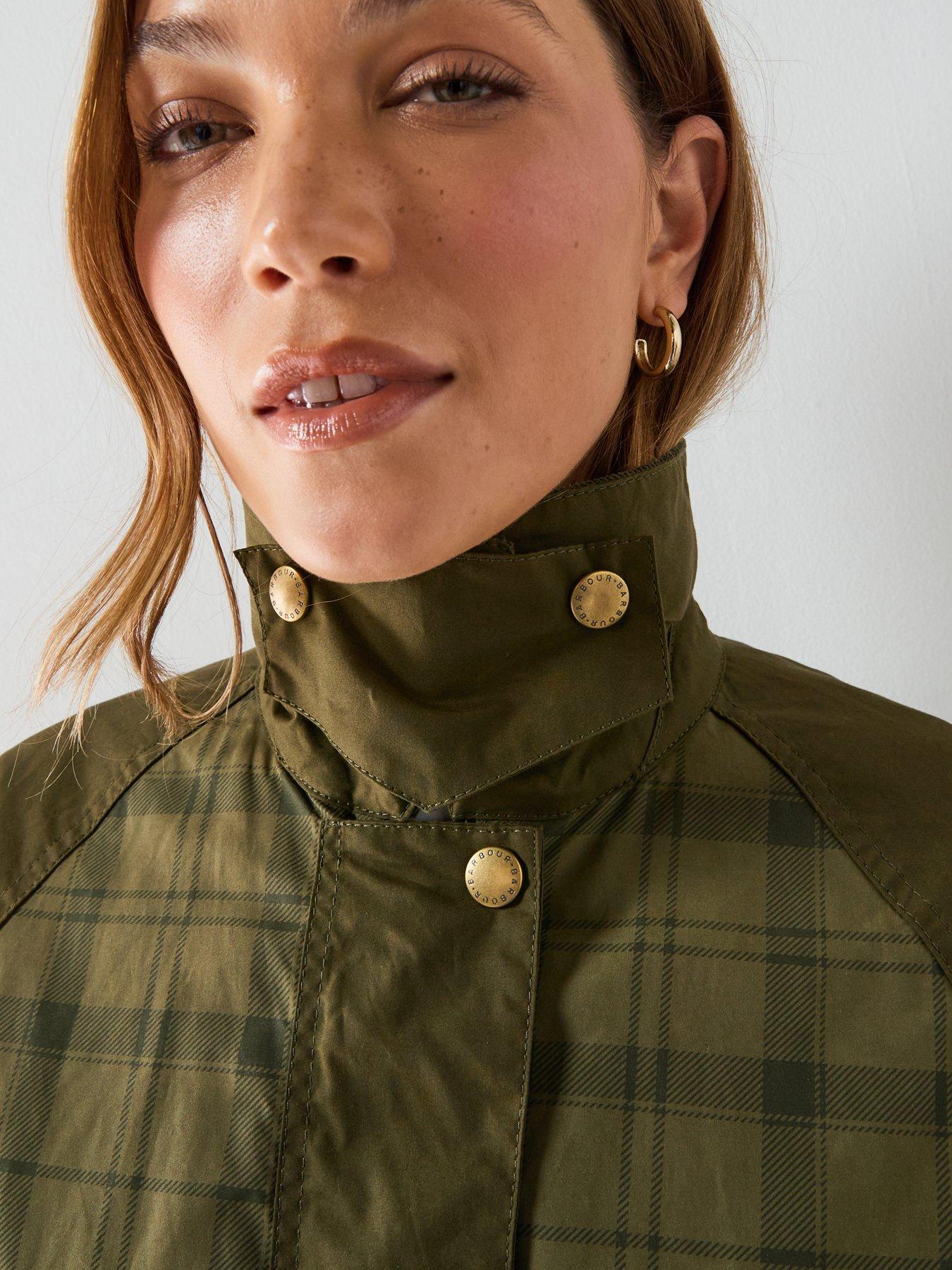 outfit image of barbour-modern-tartan-beadnell-casual-jacket-green
