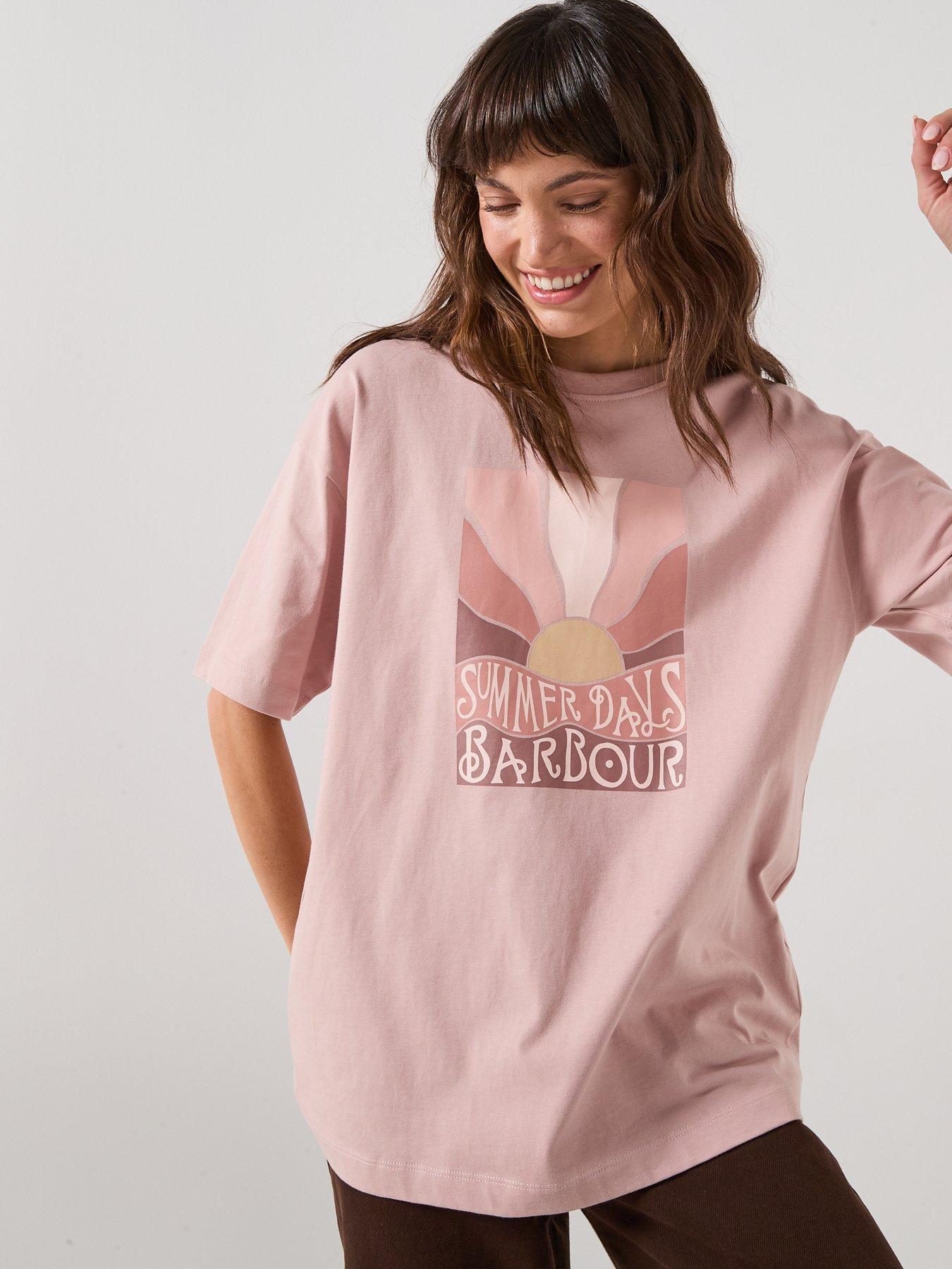 Barbour Melody T-Shirt - Pink