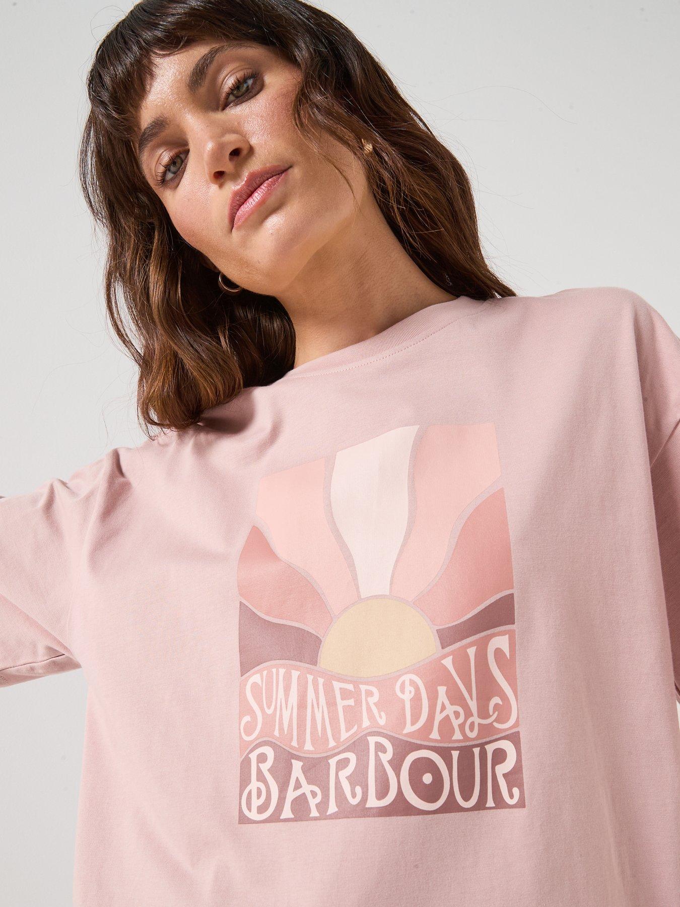 Image 5 of 6 of Barbour Melody T-shirt - Green