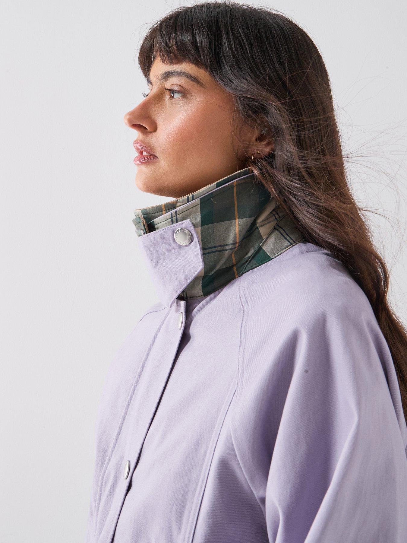  image of barbour-modern-beadnell-casual-jacket-heather-mist