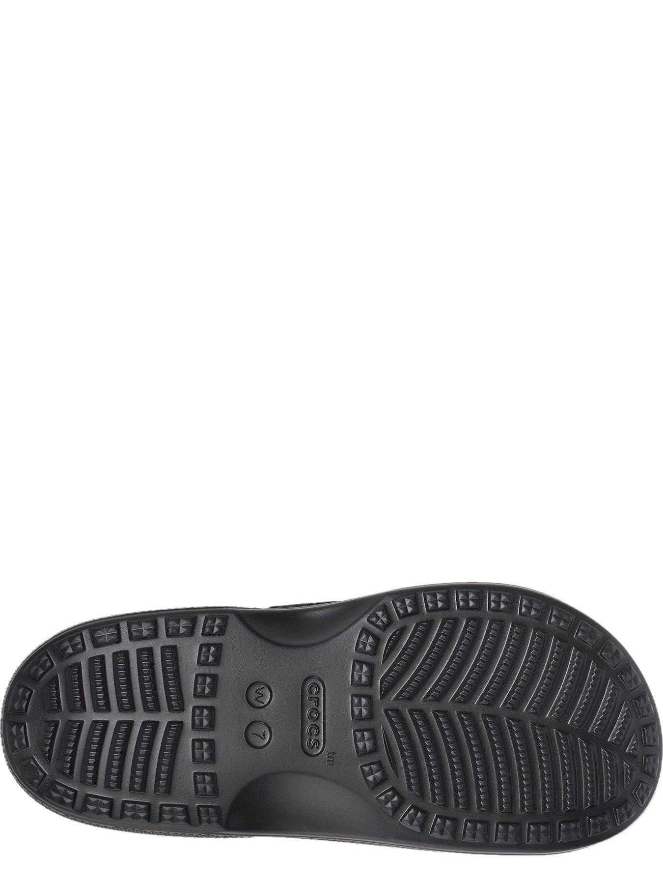  image of crocs-classic-buckle-sandal-black