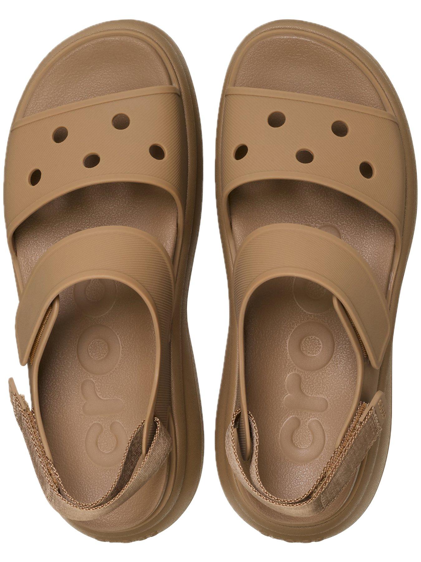  image of crocs-soho-y-strap-sandal-sepia