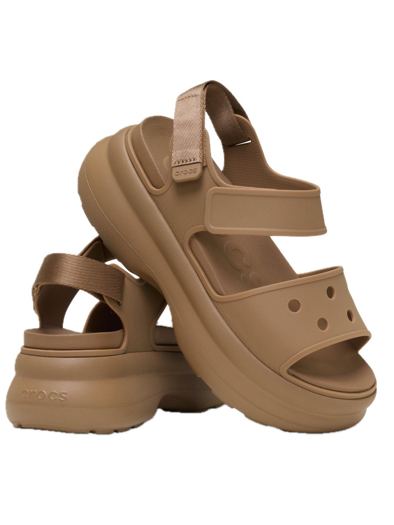 image of crocs-soho-y-strap-sandal-sepia