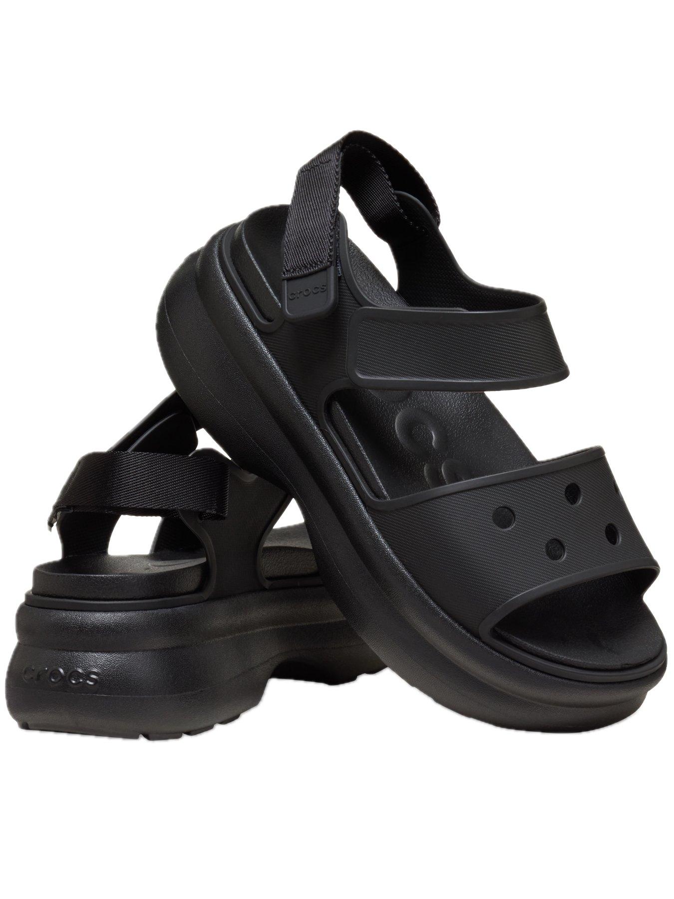  image of crocs-soho-y-strap-sandal-black