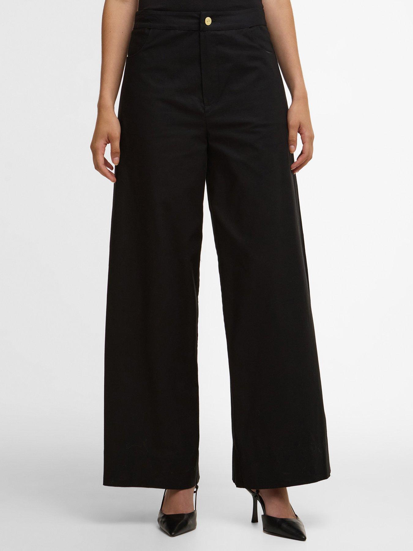 Barbour International BIntl Alexis Wide Leg Trousers - Black