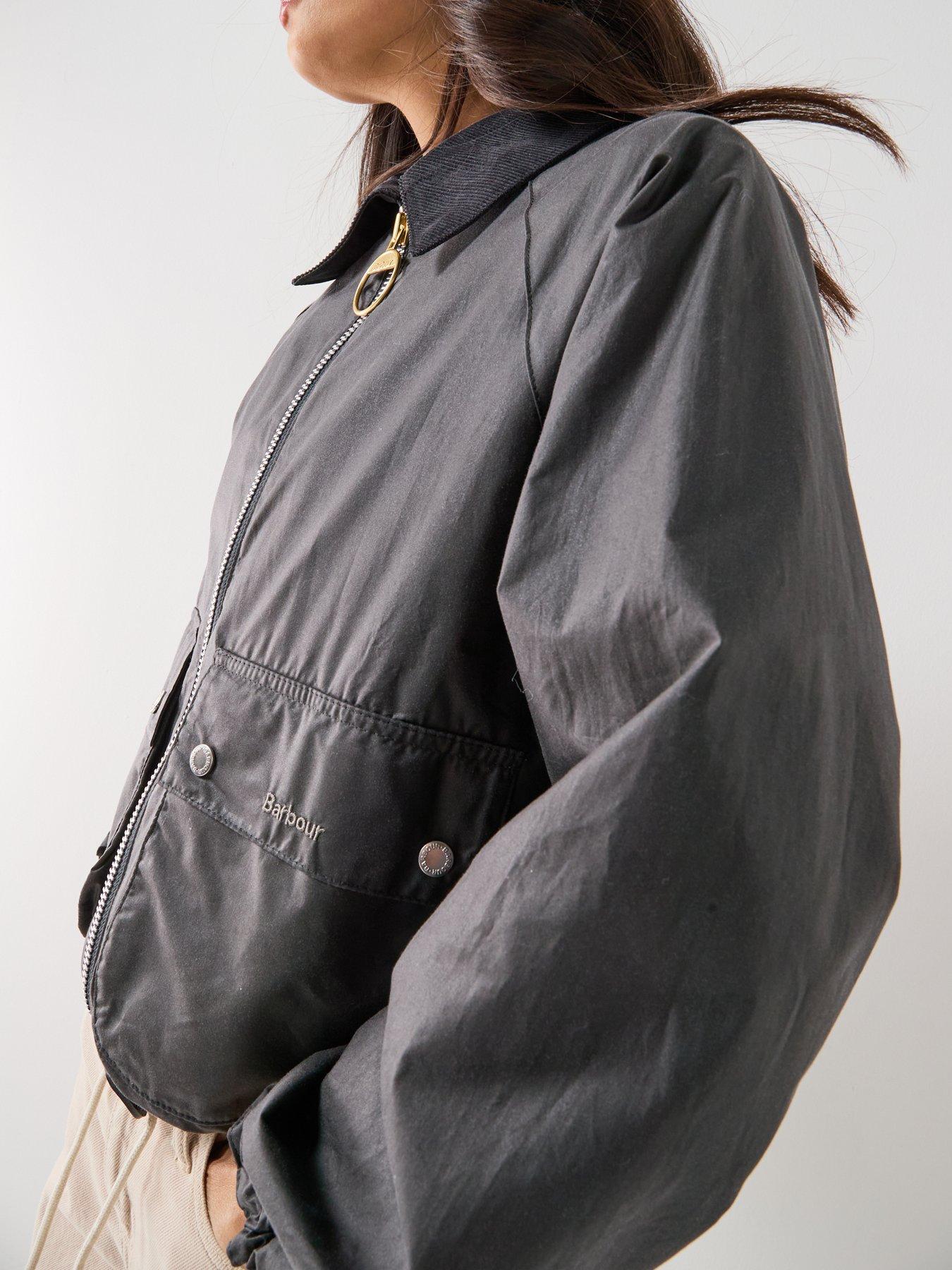  image of barbour-marron-wax-jacket-grey